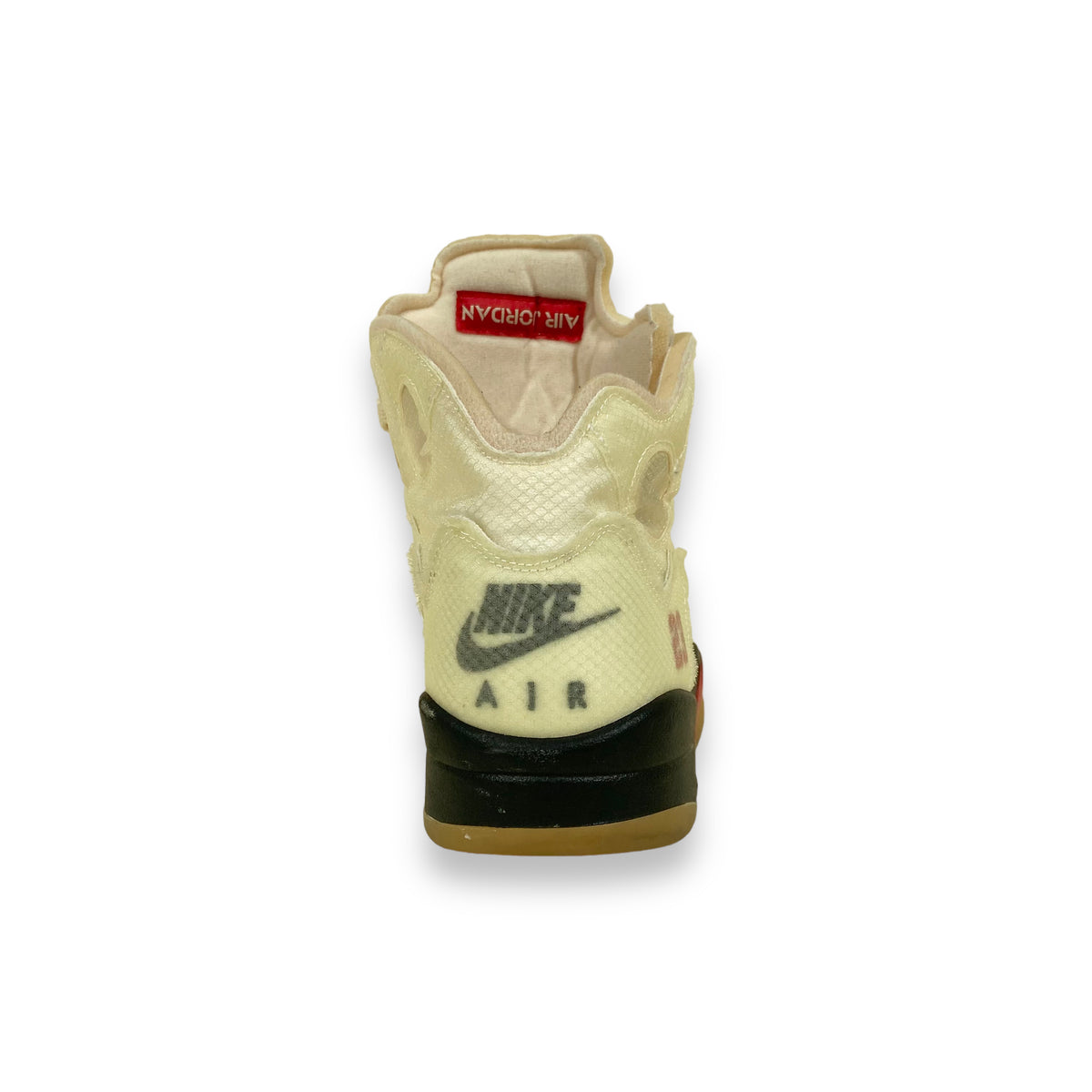 OFF WHITE X JORDAN 5 SAIL SNEAKERS UK10