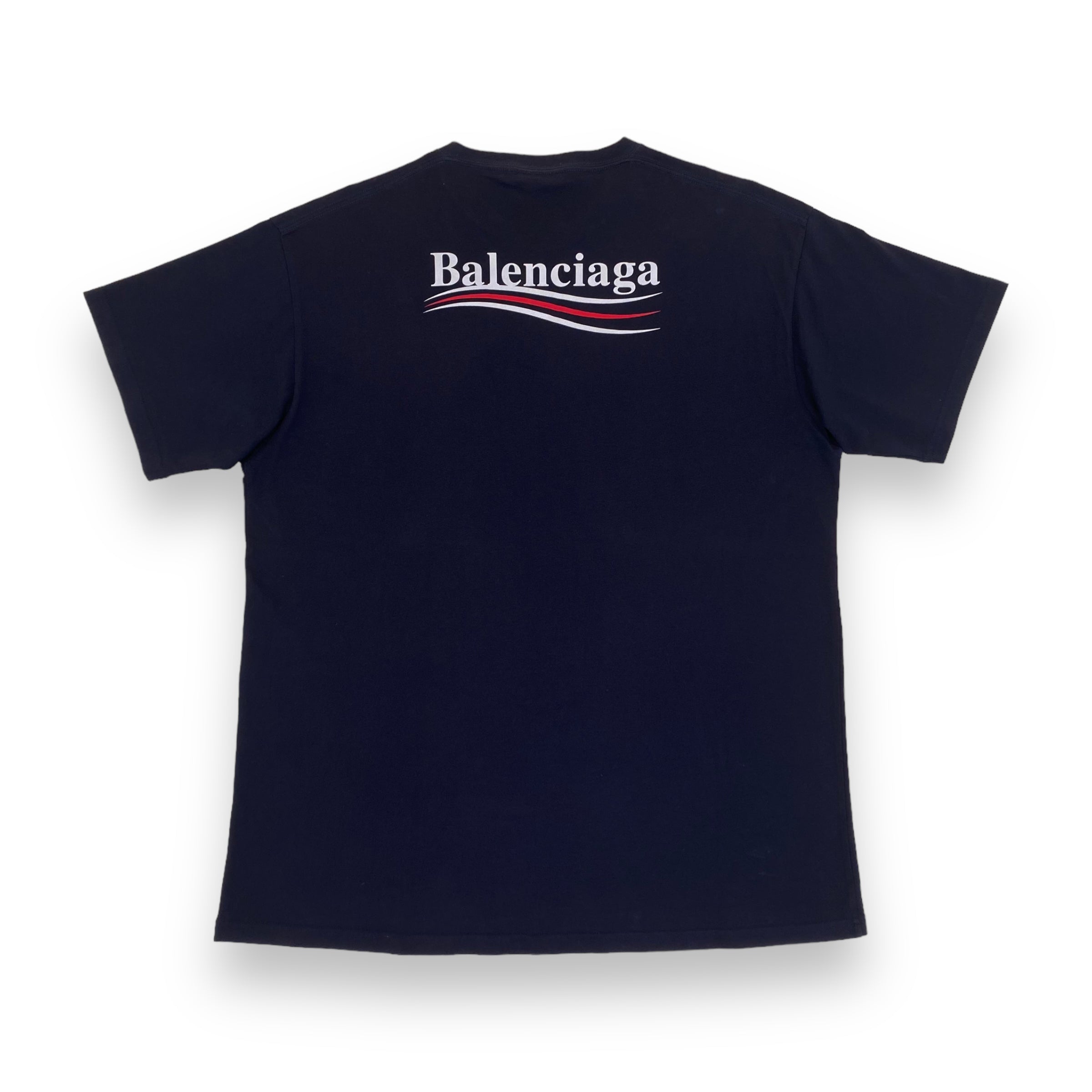 BALENCIAGA T-SHIRT NAVY M