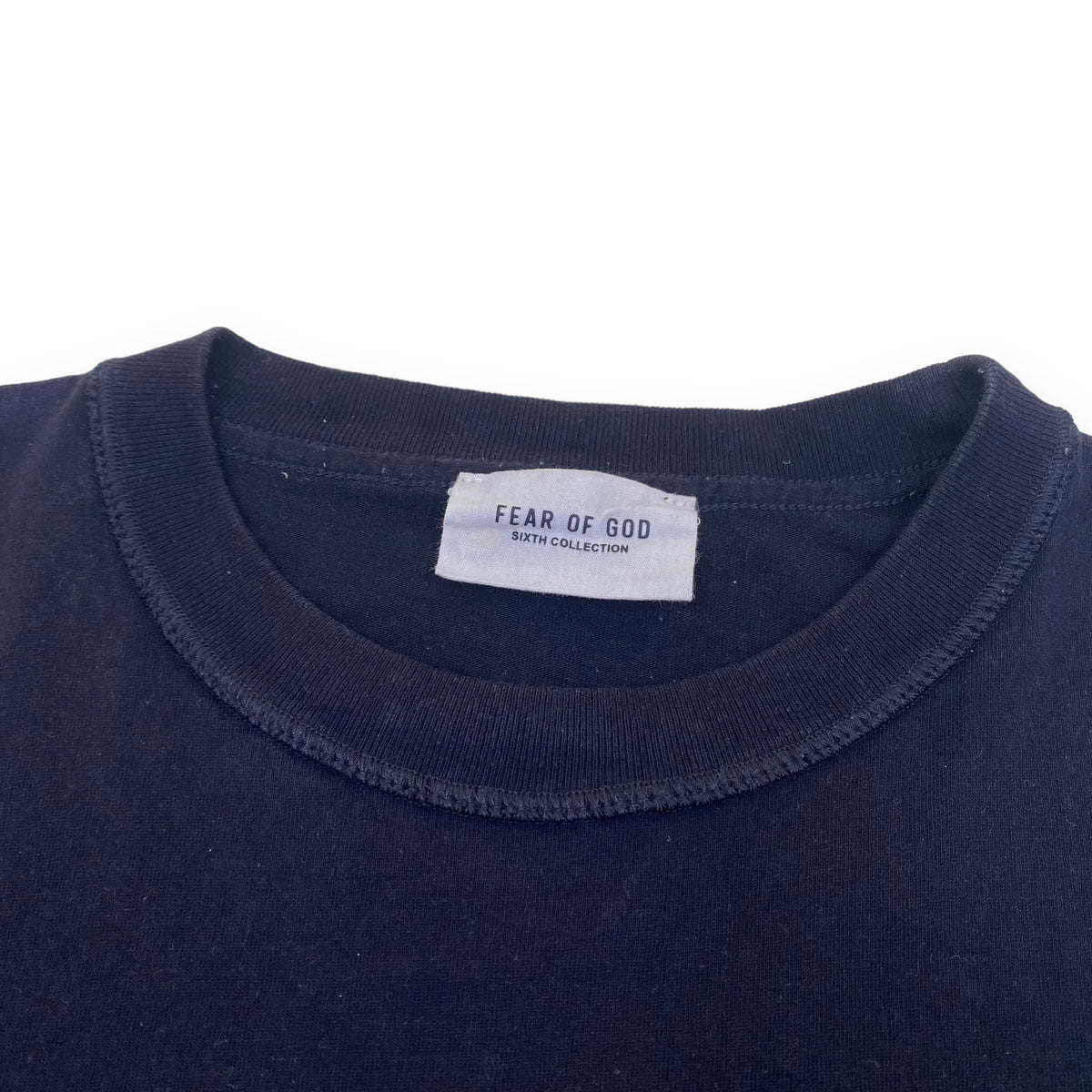 FEAR OF GOD T-SHIRT BLACK M