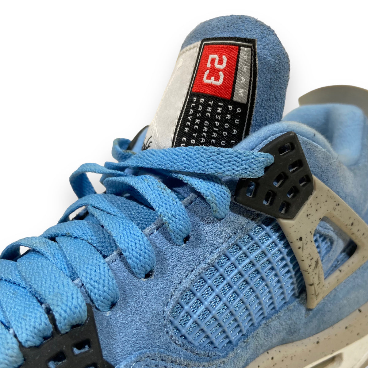 NIKE JORDAN 4 RETRO UNIVERSITY BLUE UK10