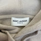 SAINT LAURENT PAINT HOODIE BEIGE L