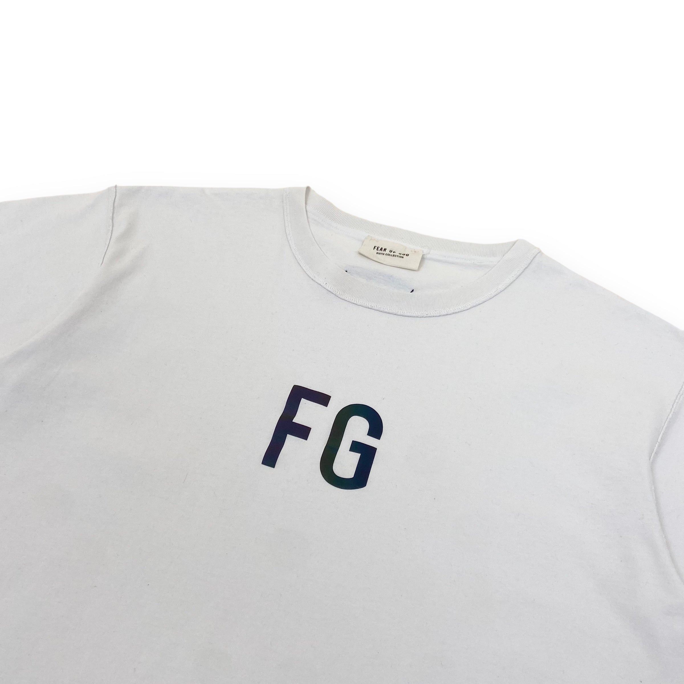 FEAR OF GOD T-SHIRT WHITE M