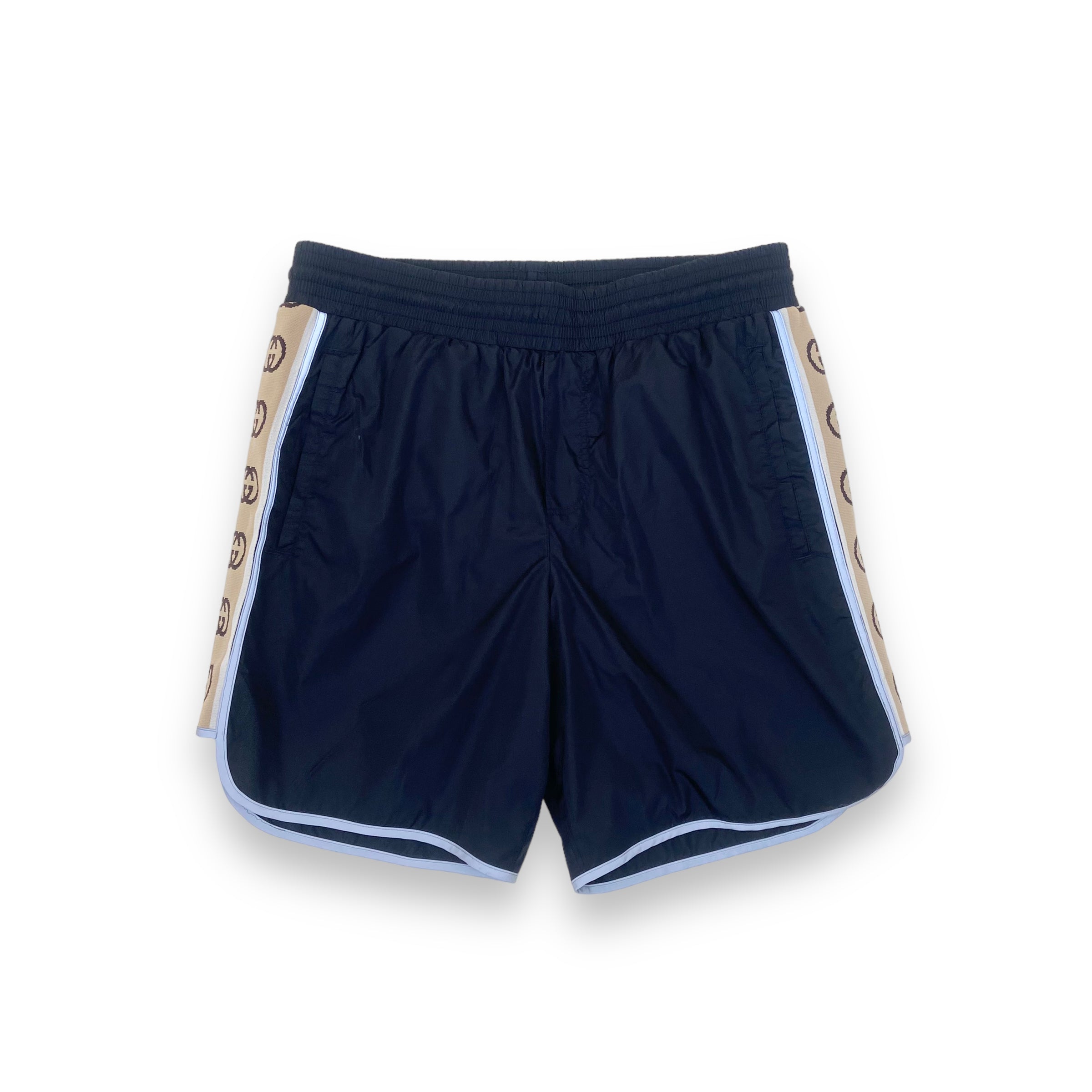 GUCCI NYLON SHORTS BLACK L