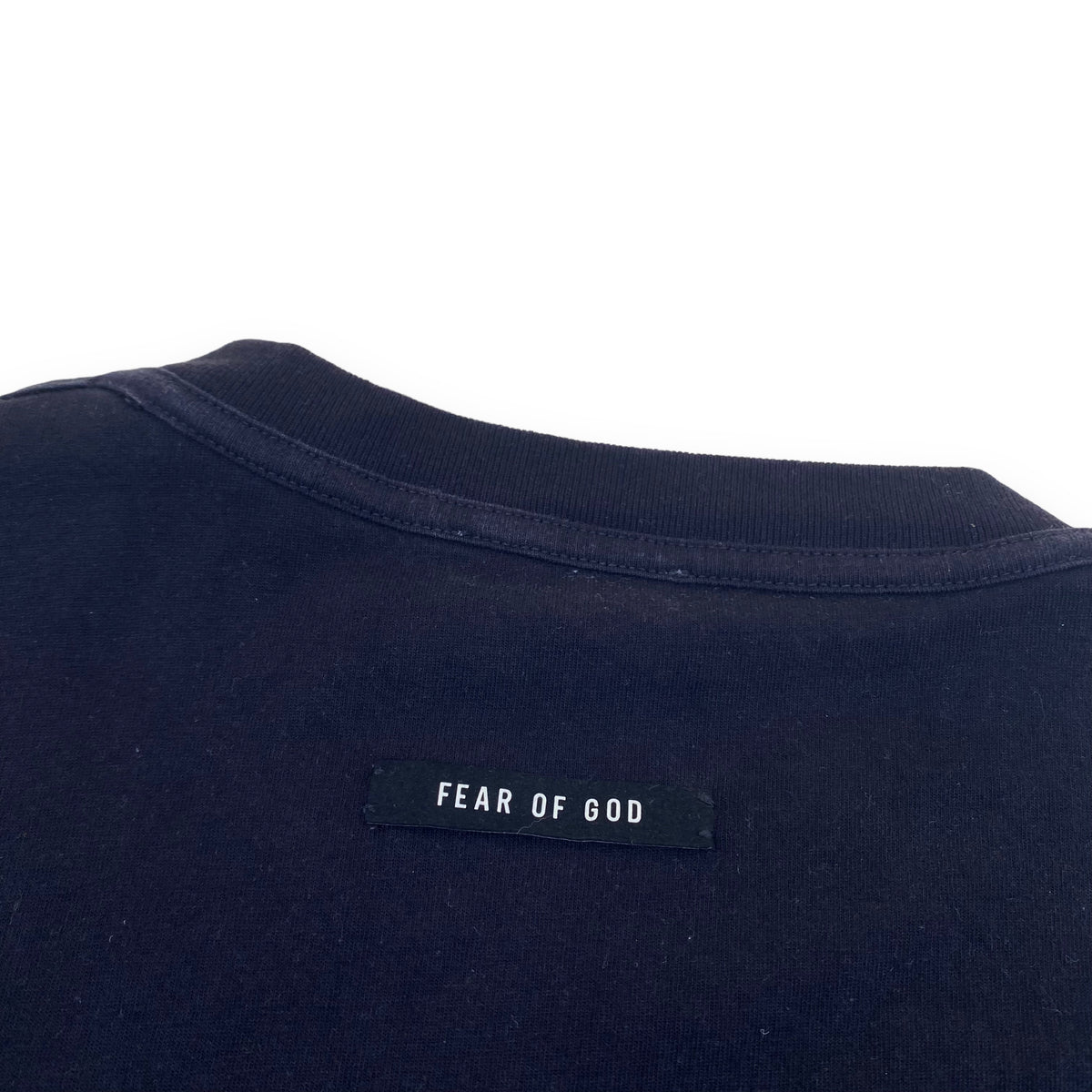 FEAR OF GOD T-SHIRT BLACK M