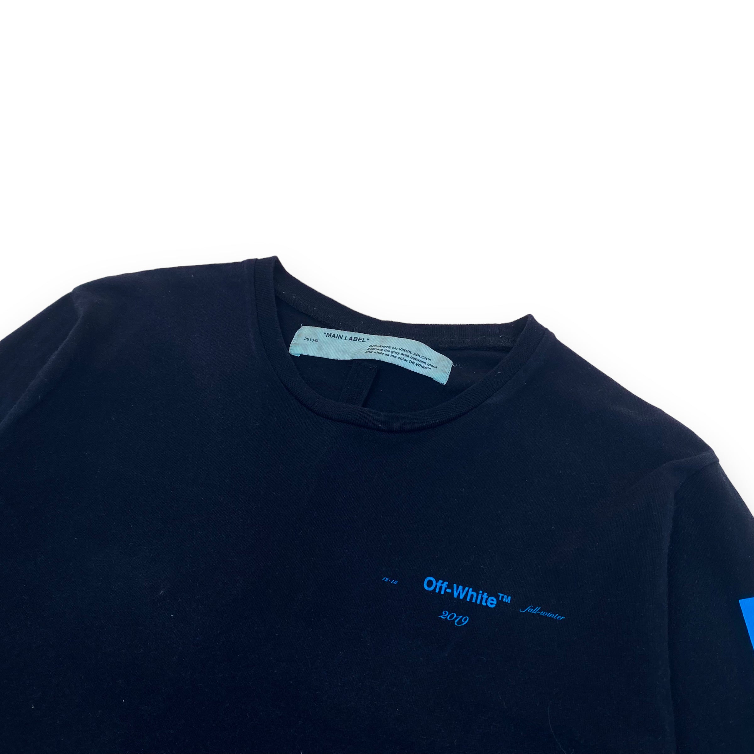 OFF-WHITE GRADIENT T-SHIRT BLACK M