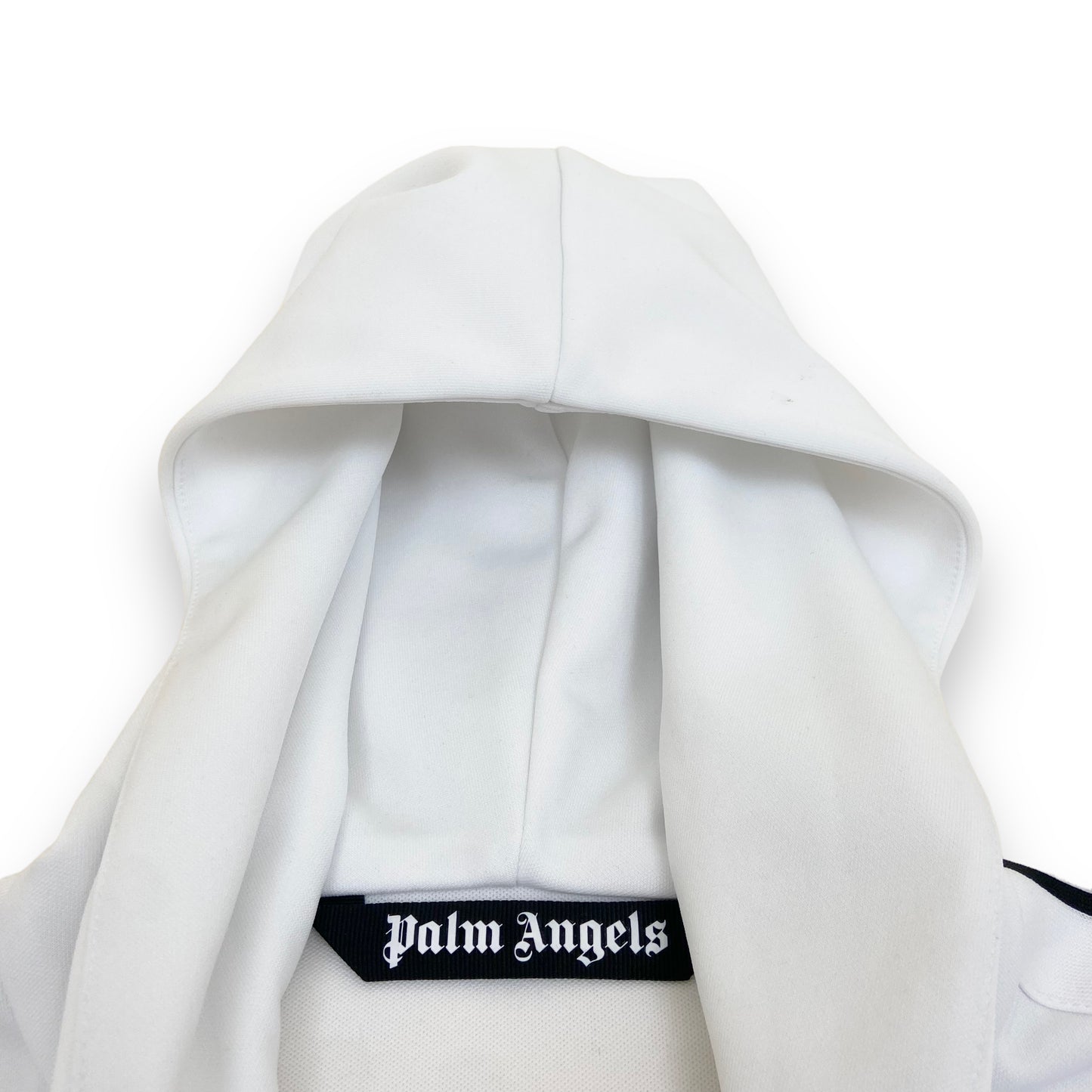 PALM ANGELS HOODIE WHITE M