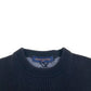 LOUIS VUITTON MONOGRAM CASHMERE SWEATER BLACK S