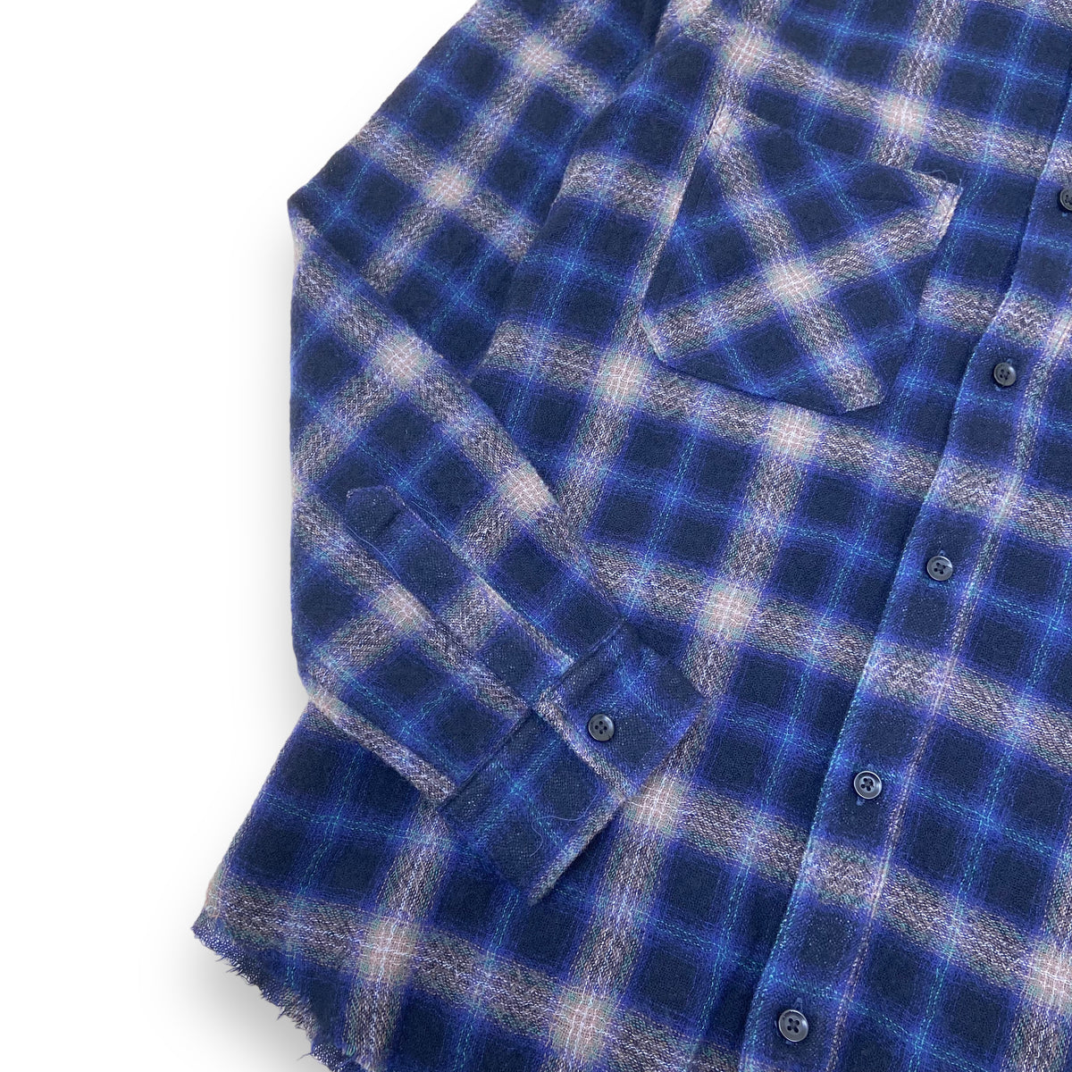 AMIRI CHERUB FLANNEL SHIRT BLUE S
