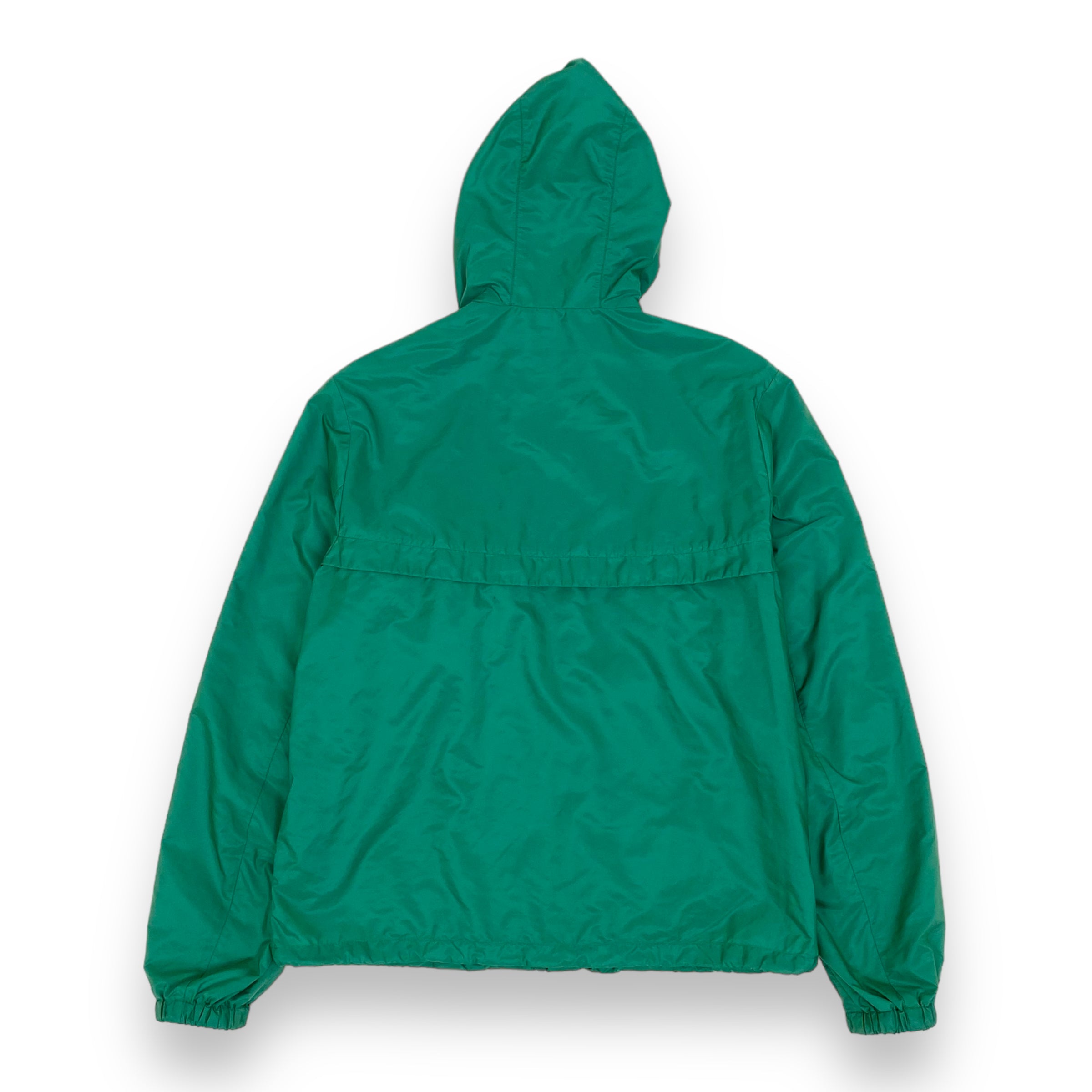 PRADA RE-NYLON BLOUSON WINDBREAKER JACKET GREEN L