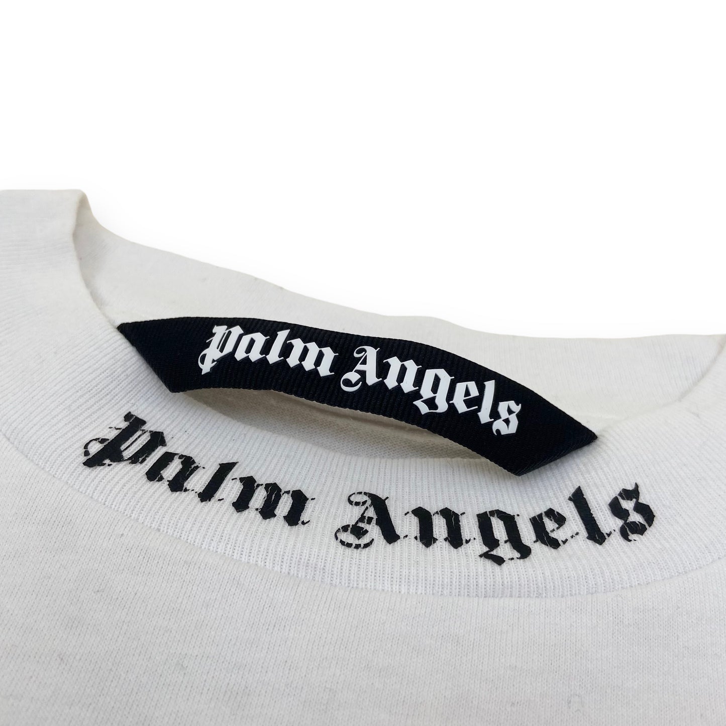 PALM ANGELS T-SHIRT WHITE M