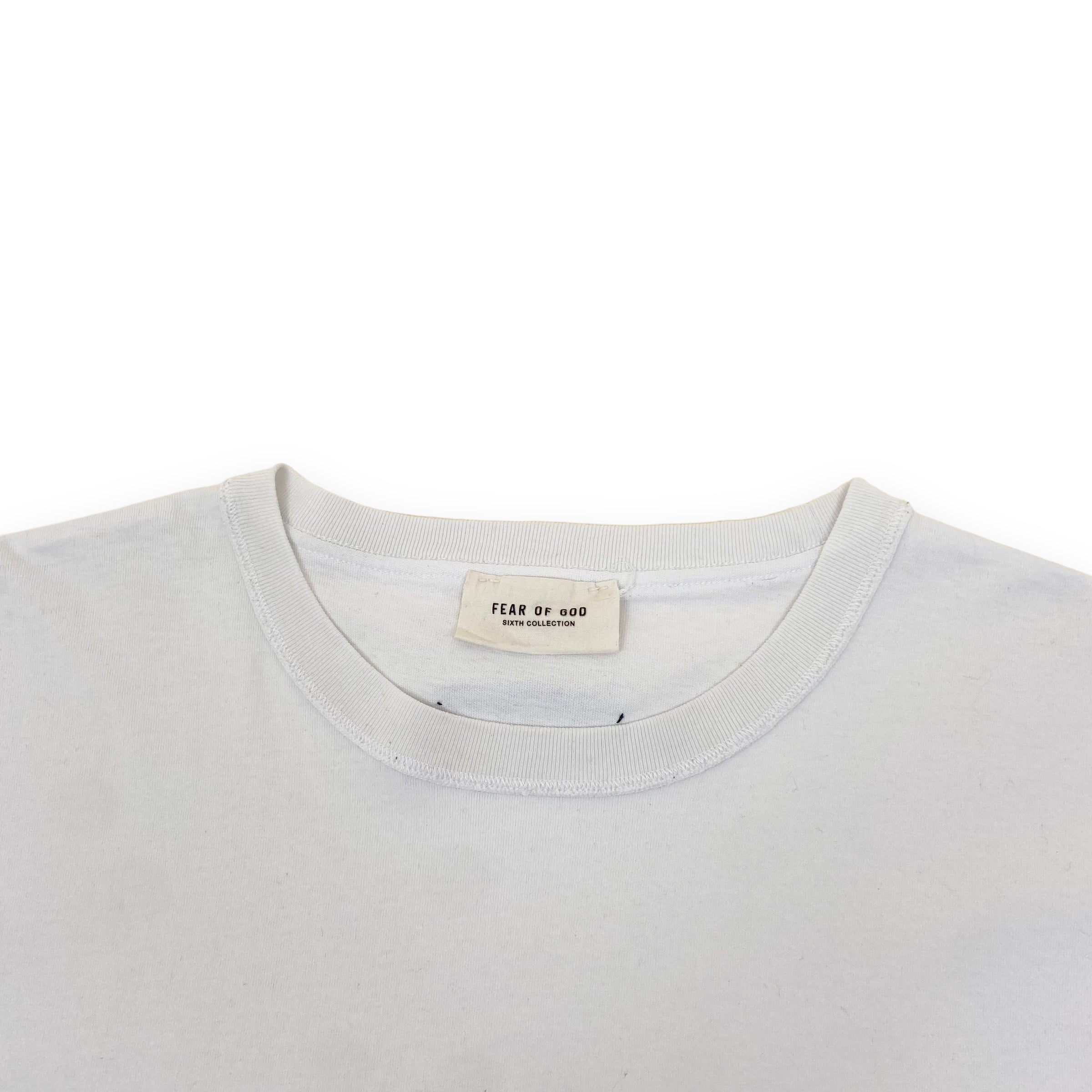 FEAR OF GOD T-SHIRT WHITE M