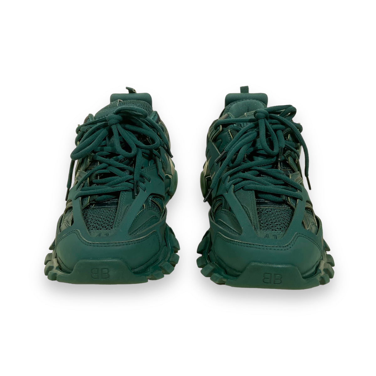 BALENCIAGA TRACK RUNNERS GREEN UK7