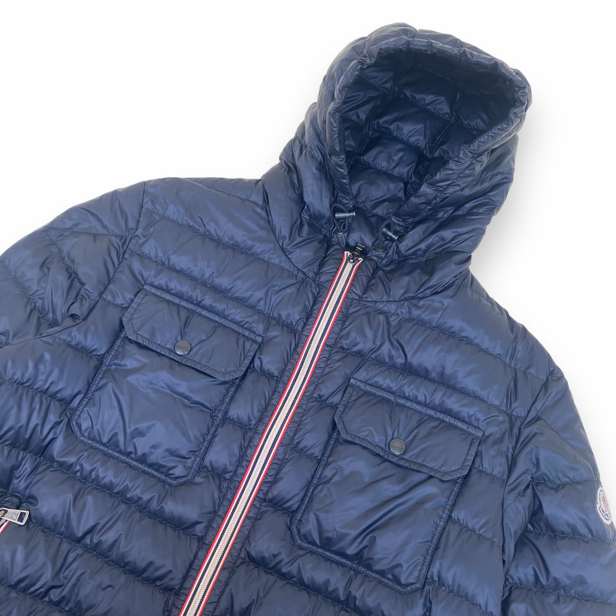 MONCLER DOURET GIUBBOTTO PUFFER JACKET NAVY XL