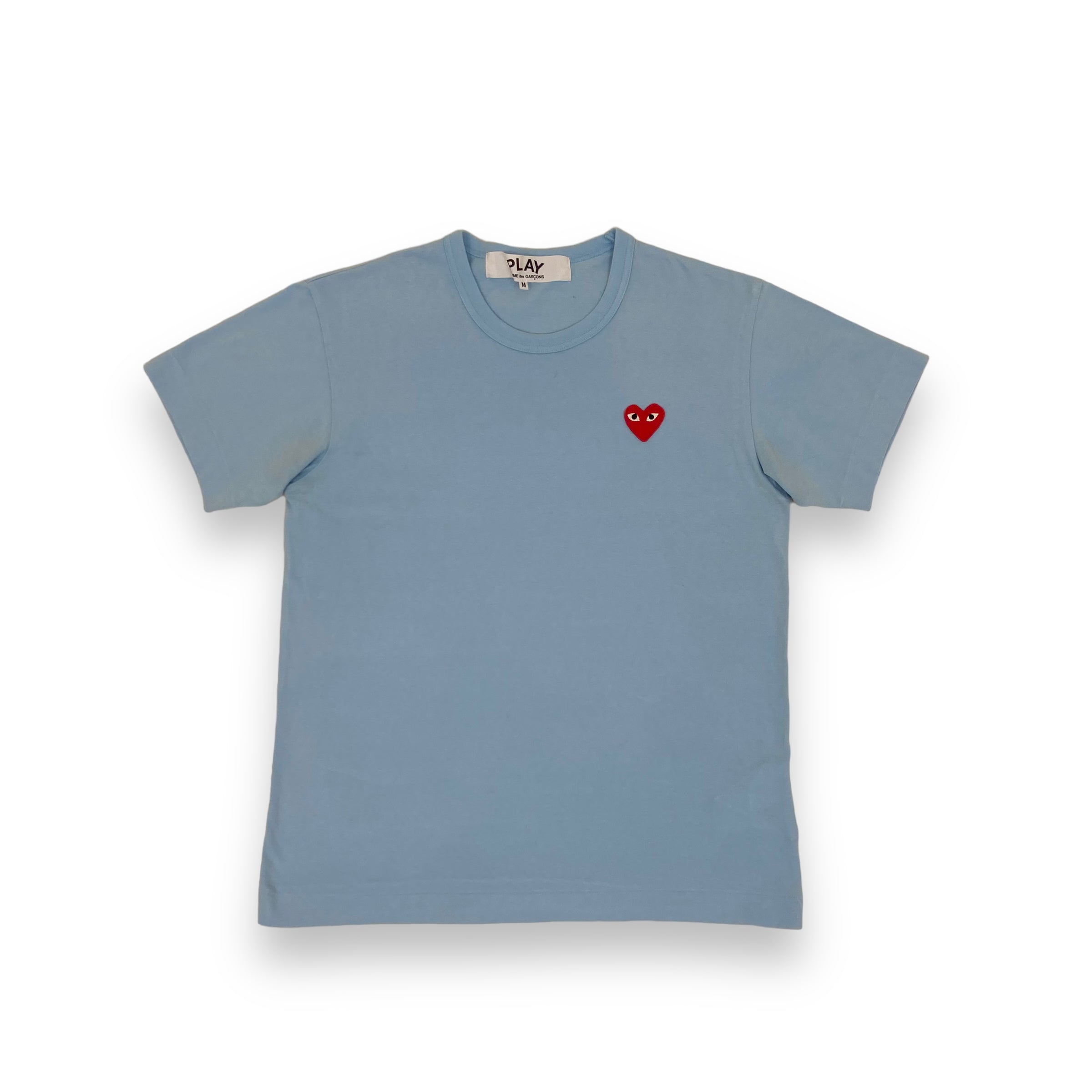 CDG PLAY BLUE T-SHIRT