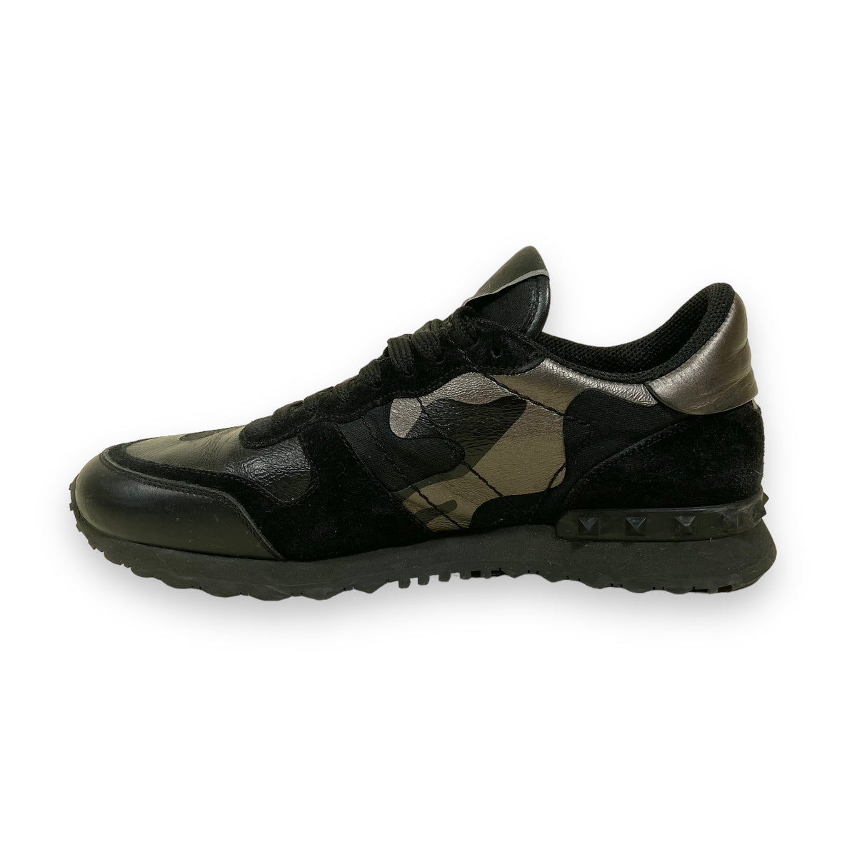 VALENTINO GARAVANI ROCKRUNNERS BLACK UK7