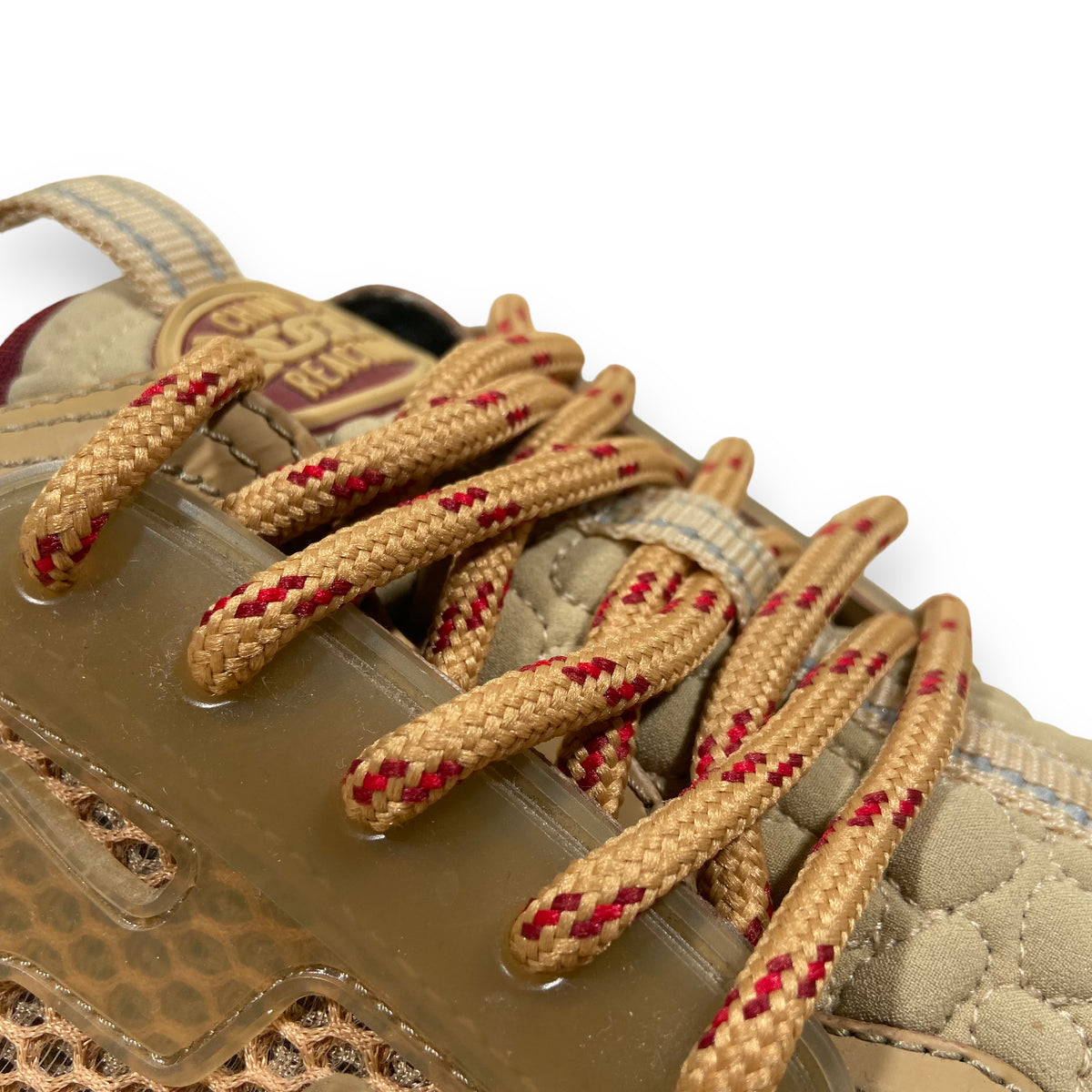 VERSACE CHAIN REACTION SNEAKERS CARAMEL UK9