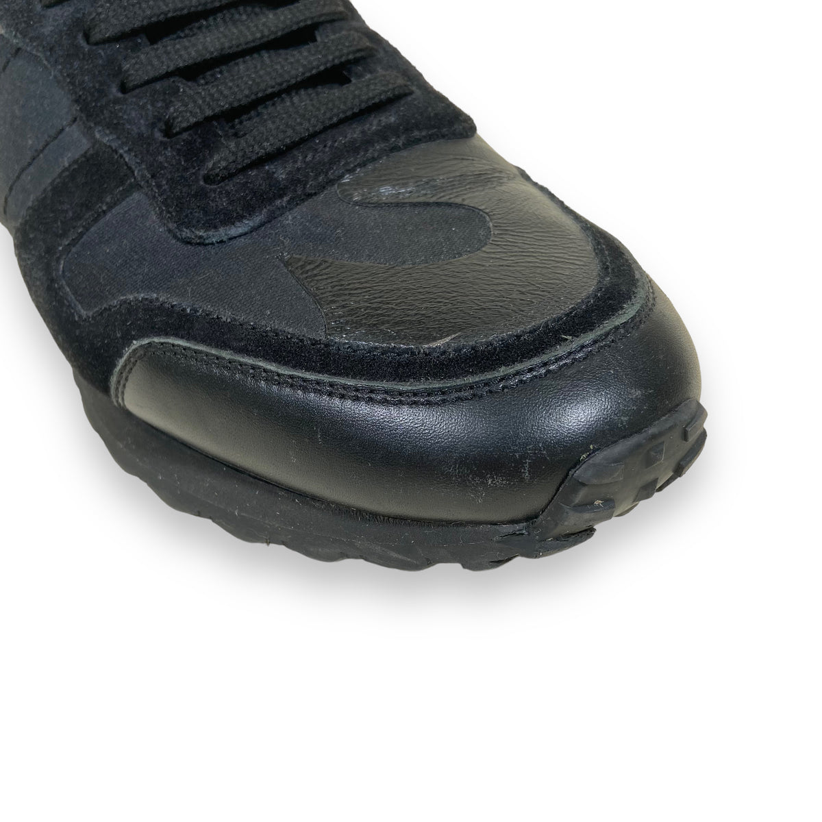 VALENTINO GARAVANI ROCKRUNNERS BLACK UK7