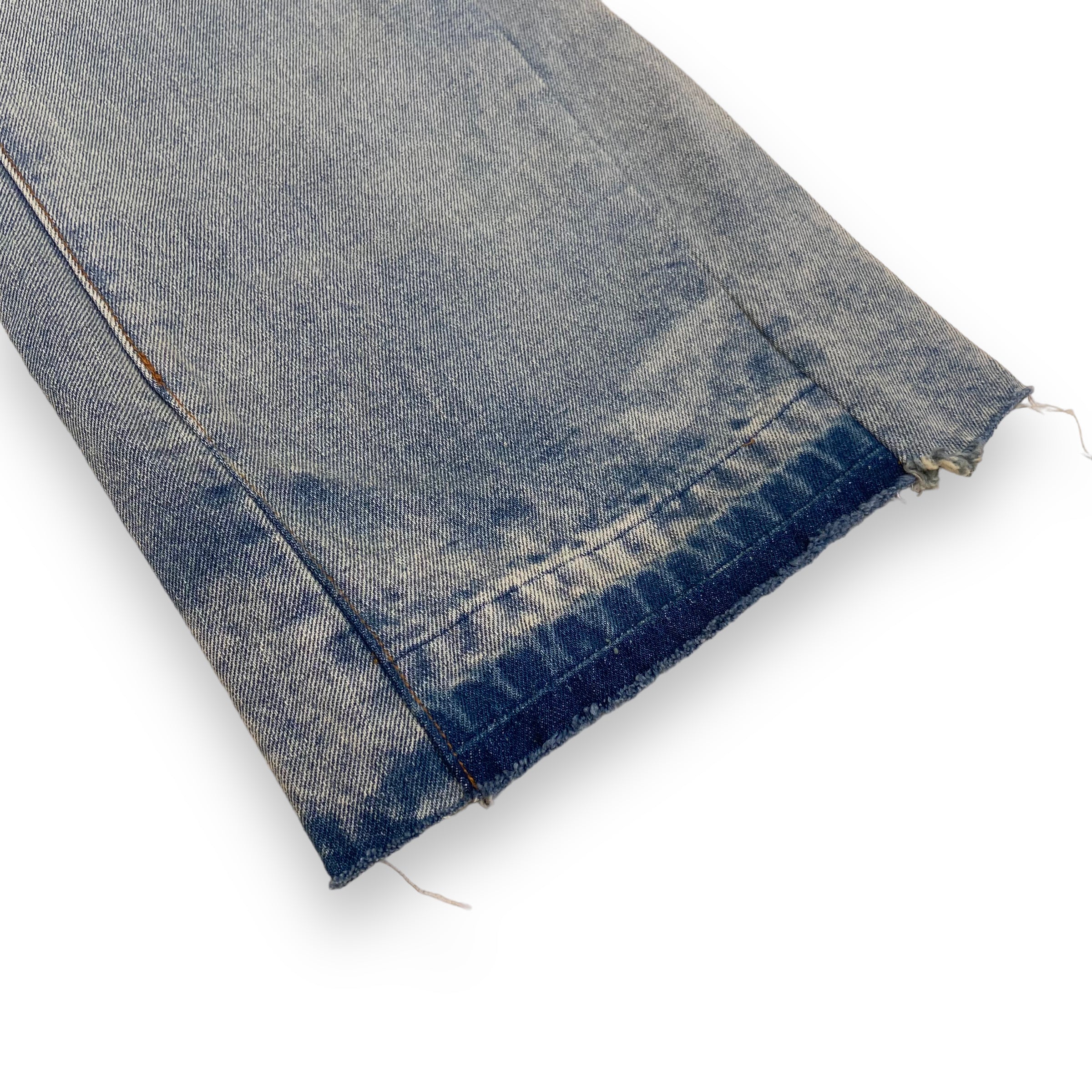MNML FLARED DENIM JEANS BLUE 40W