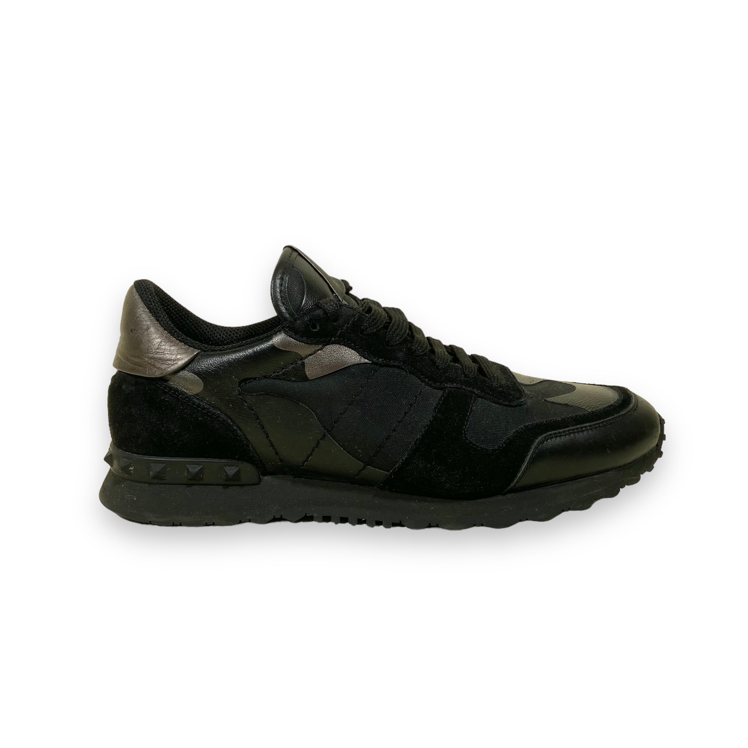 VALENTINO GARAVANI ROCKRUNNERS BLACK UK7