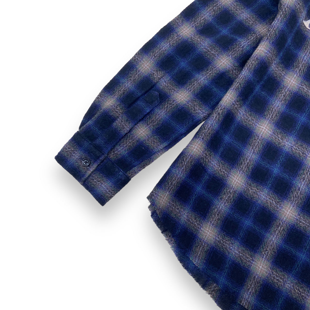 AMIRI CHERUB FLANNEL SHIRT BLUE S