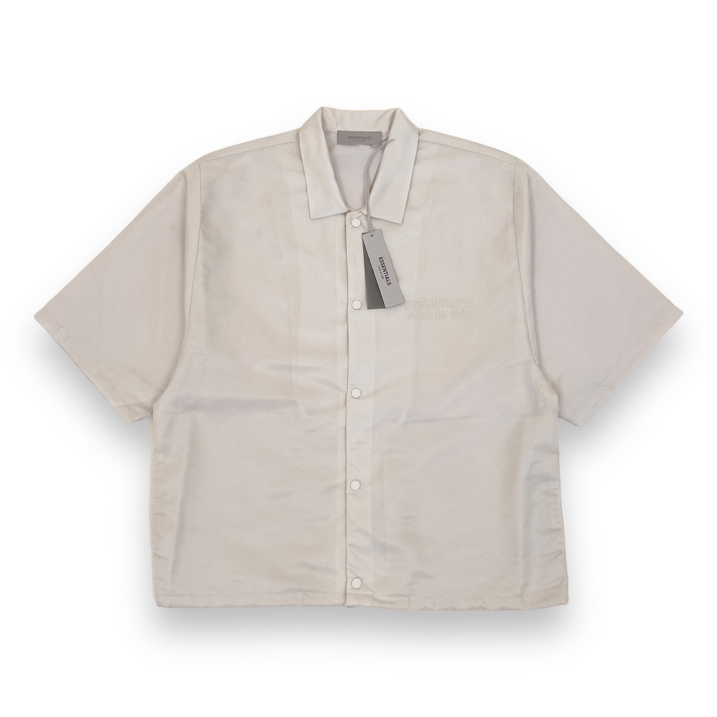 ESSENTIALS FEAR OF GOD NYLON JACKET CREAM M