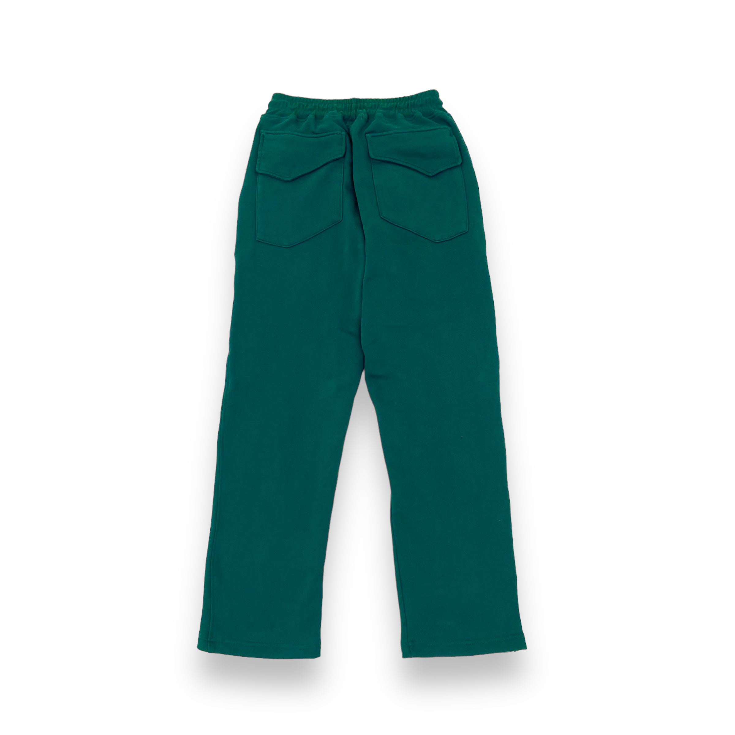 RHUDE VARSITY LOGO JOGGERS FOREST GREEN S