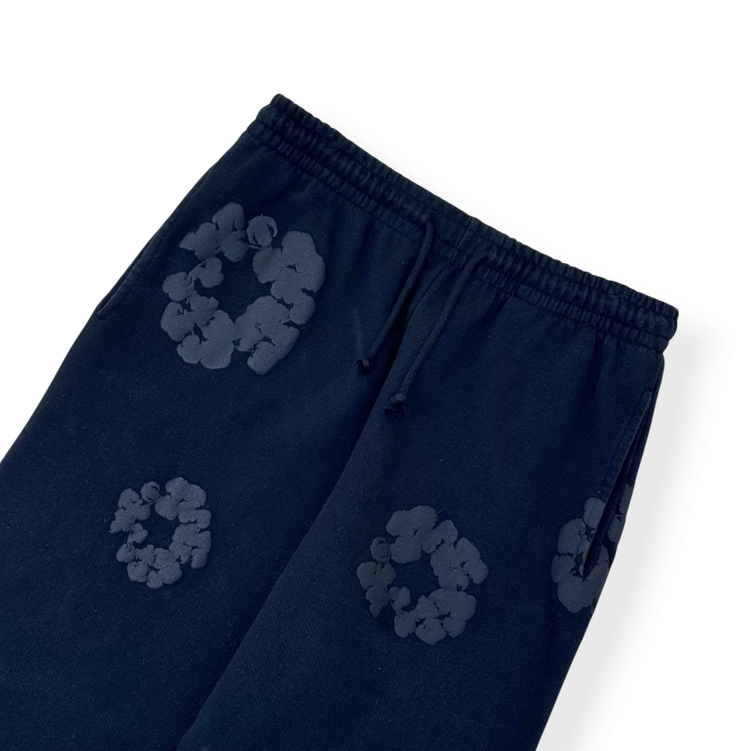 DENIM TEARS WREATH SWEATPANTS BLACK L