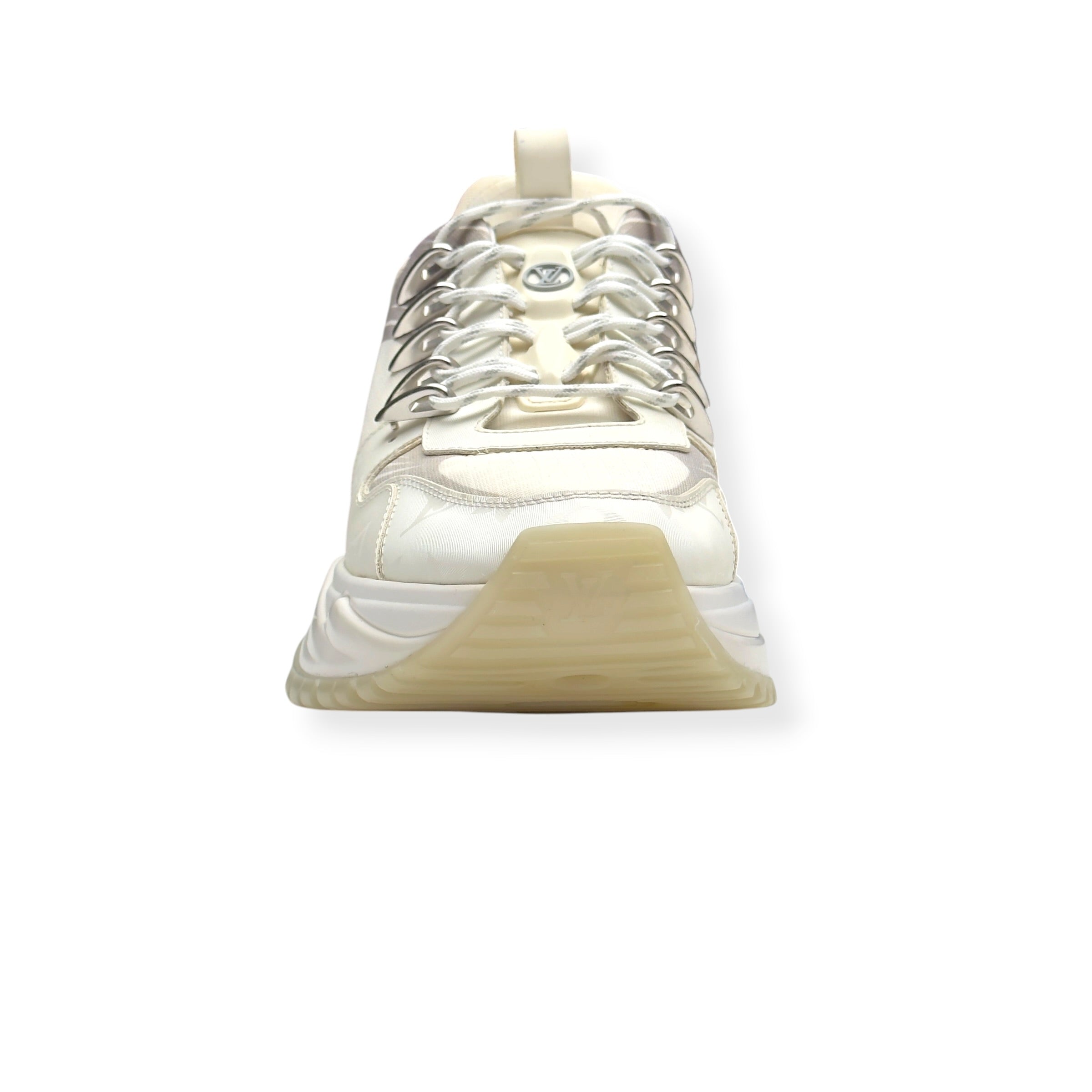 LOUIS VUITTON PULSE MONOGRAM LOW-TOP SNEAKER WHITE 40 / UK6