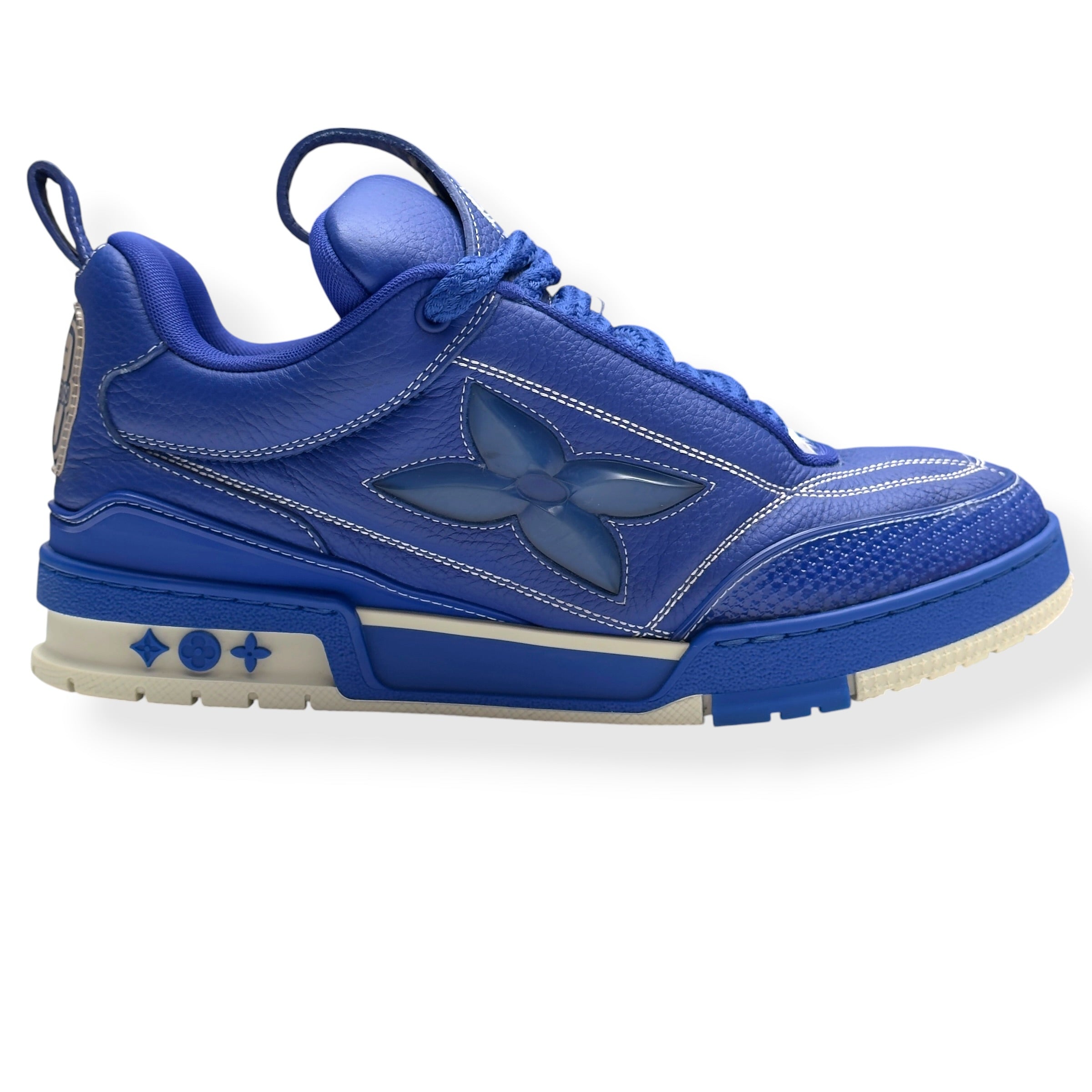 LOUIS VUITTON LV SKATE SNEAKER ROYAL BLUE UK7