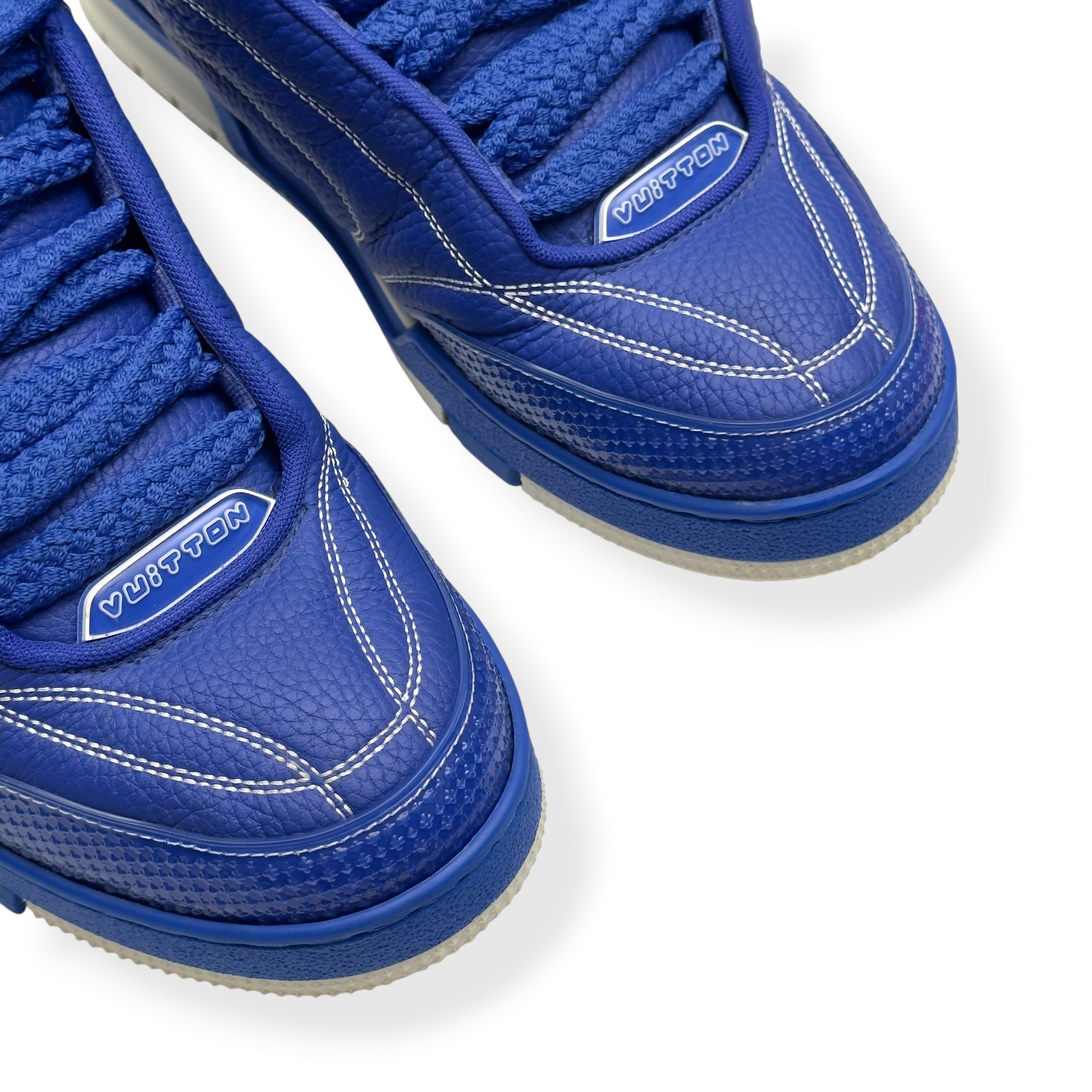 LOUIS VUITTON LV SKATE SNEAKER ROYAL BLUE UK7