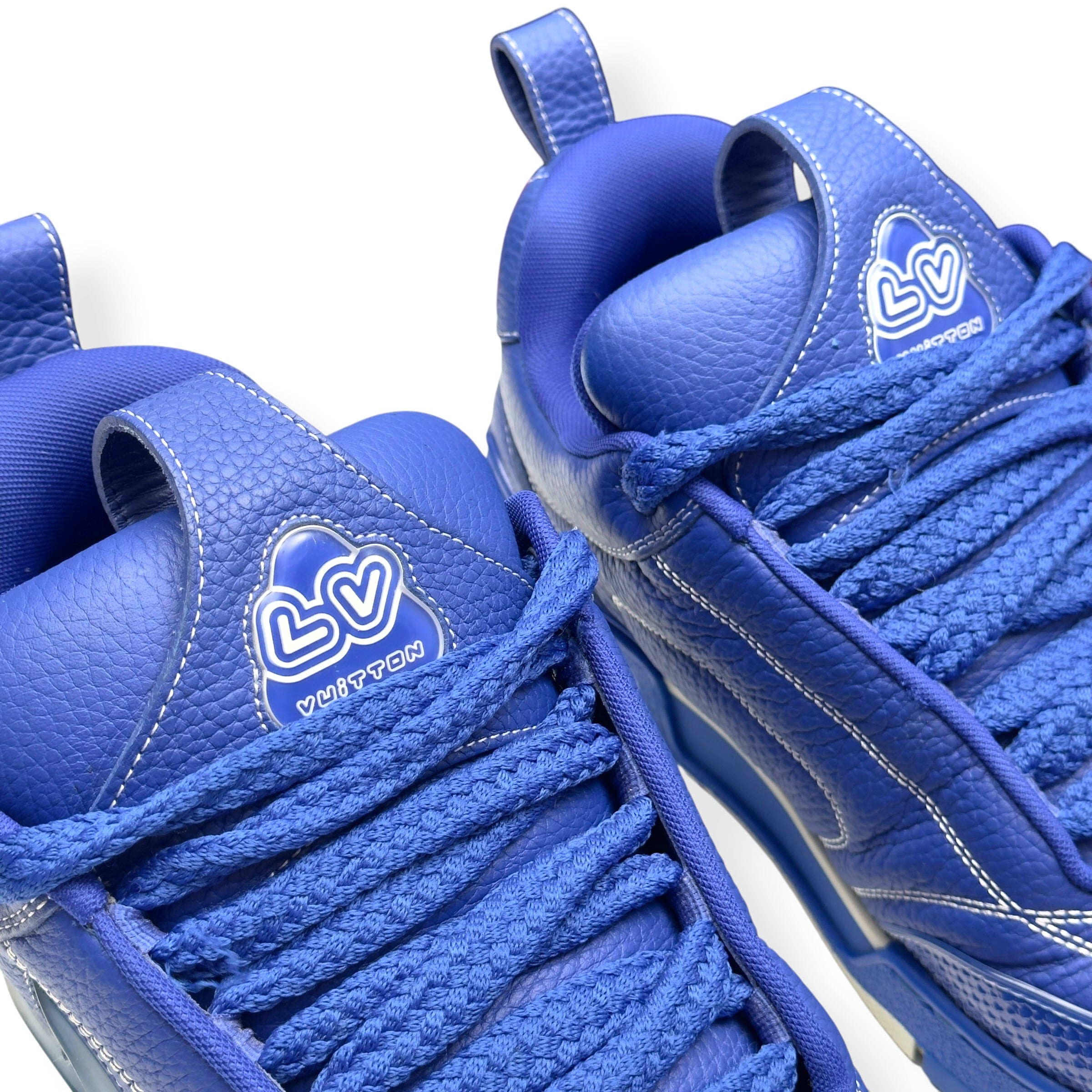 LOUIS VUITTON LV SKATE SNEAKER ROYAL BLUE UK7