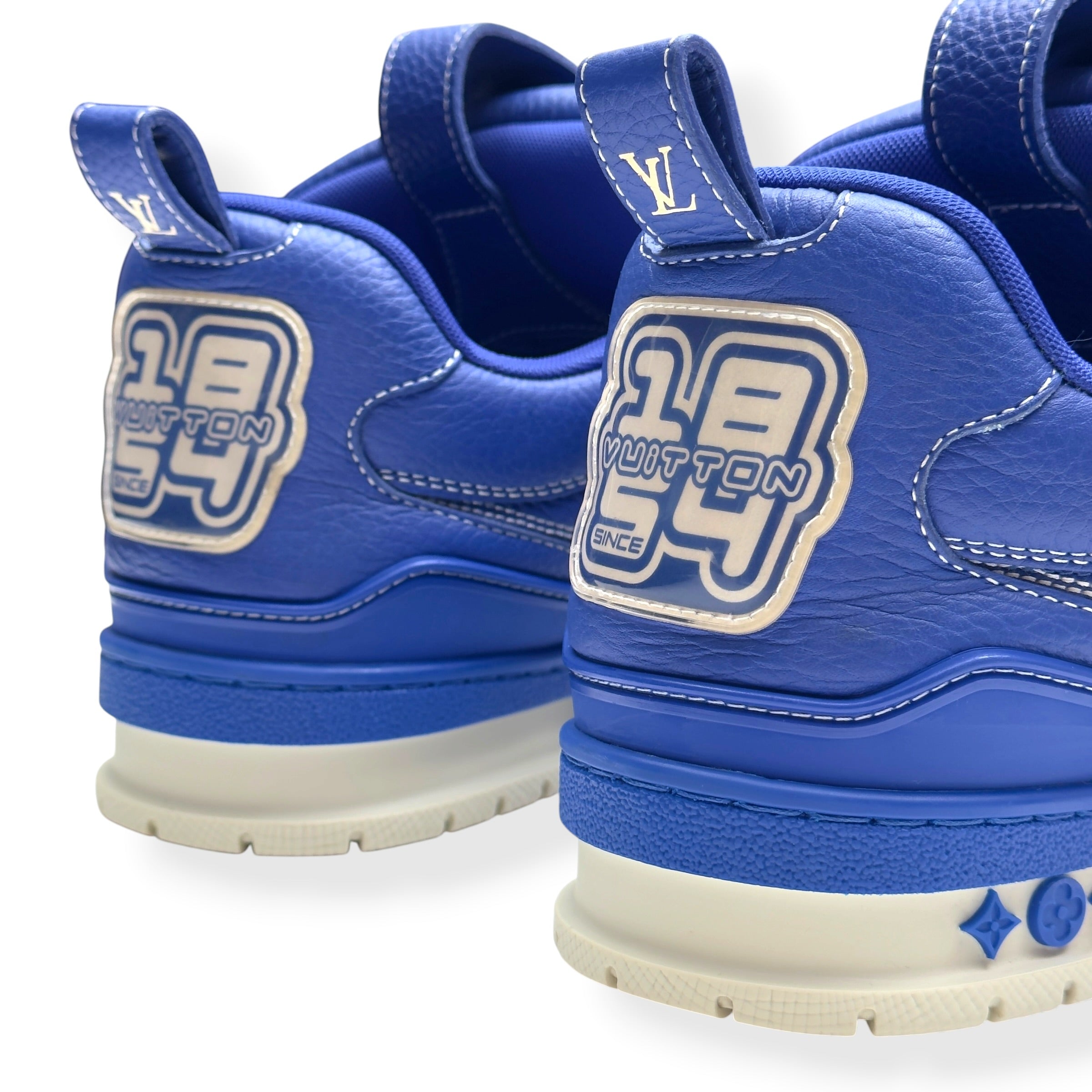LOUIS VUITTON LV SKATE SNEAKER ROYAL BLUE UK7