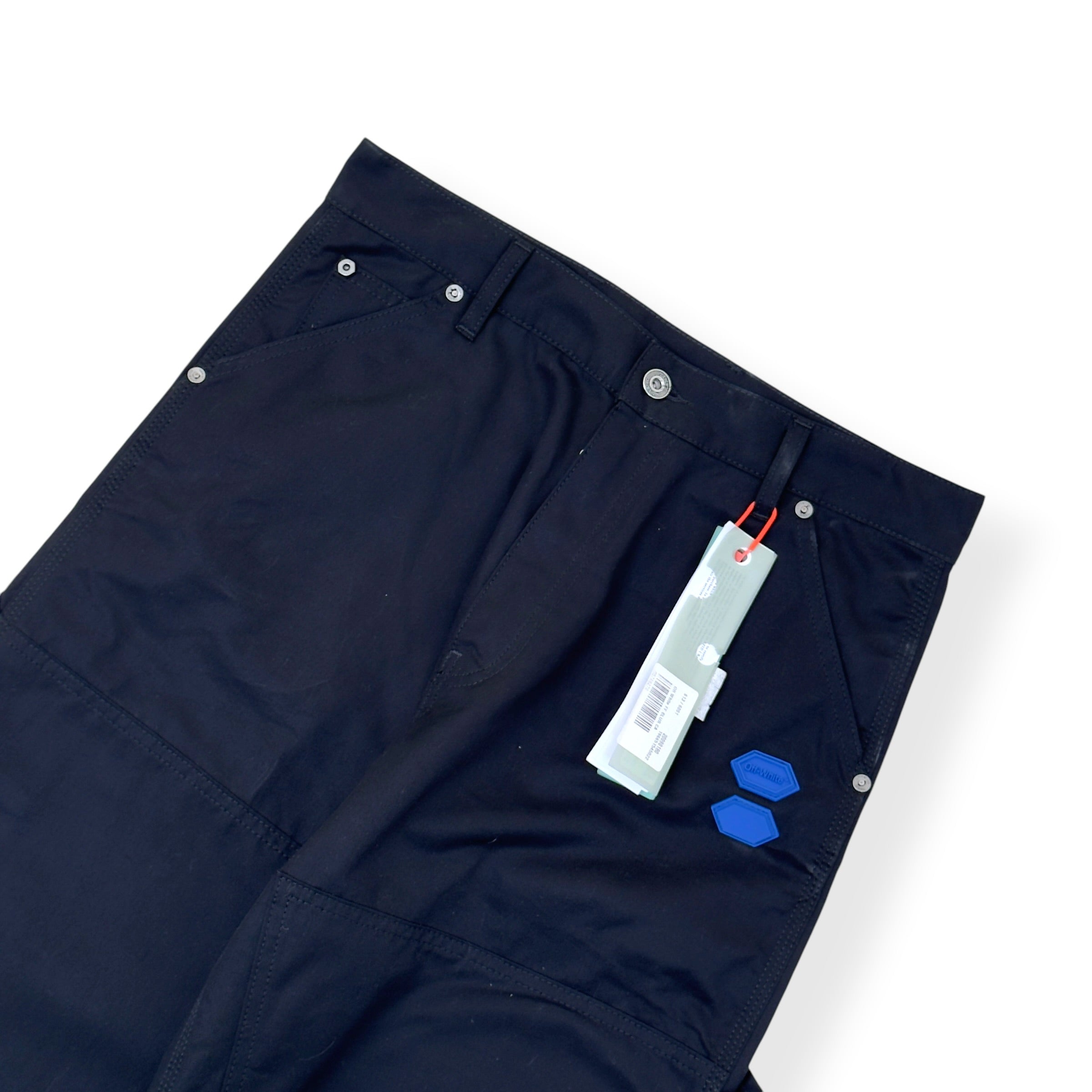 OFF-WHITE CARPENTER TROUSERS BLACK S