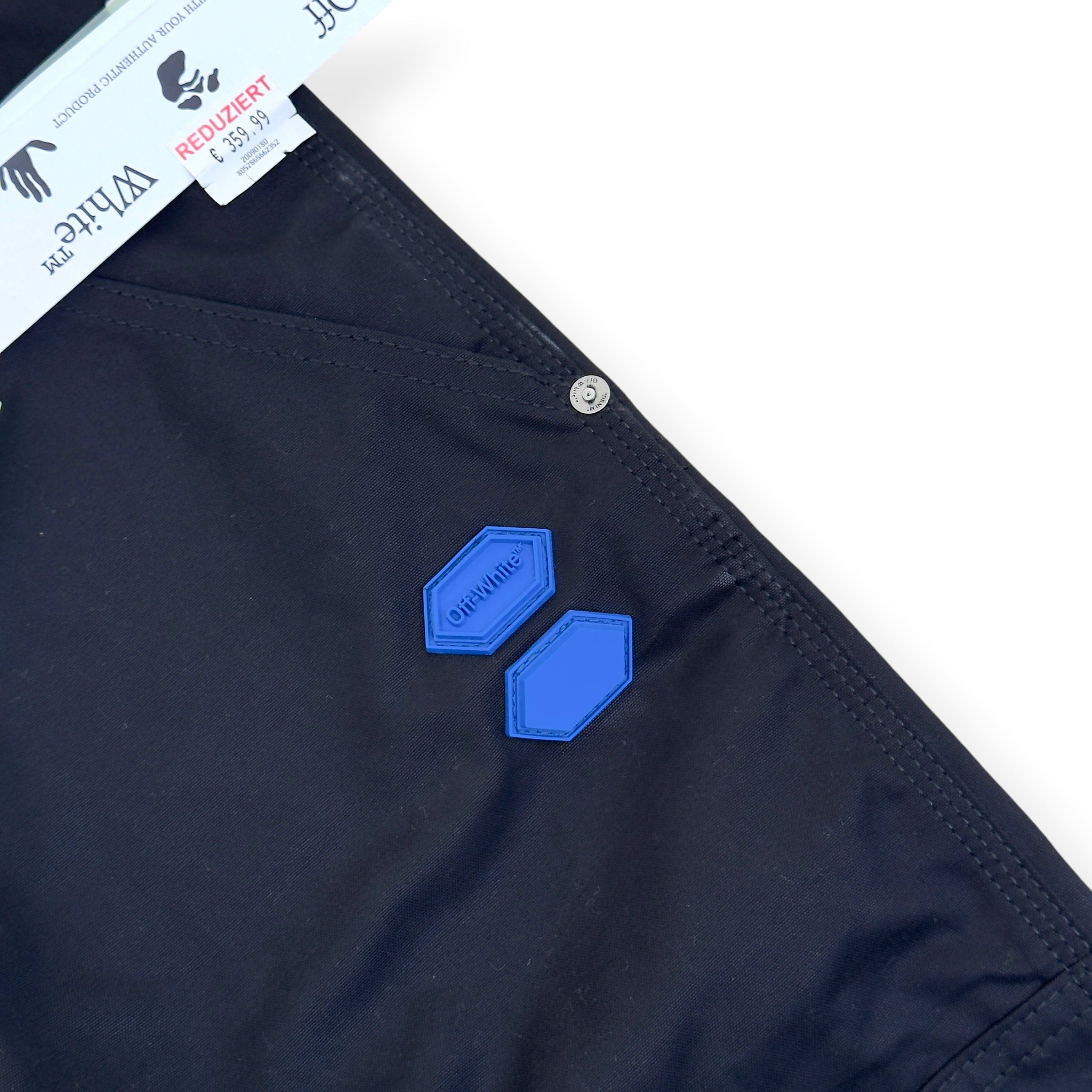 OFF-WHITE CARPENTER TROUSERS BLACK S