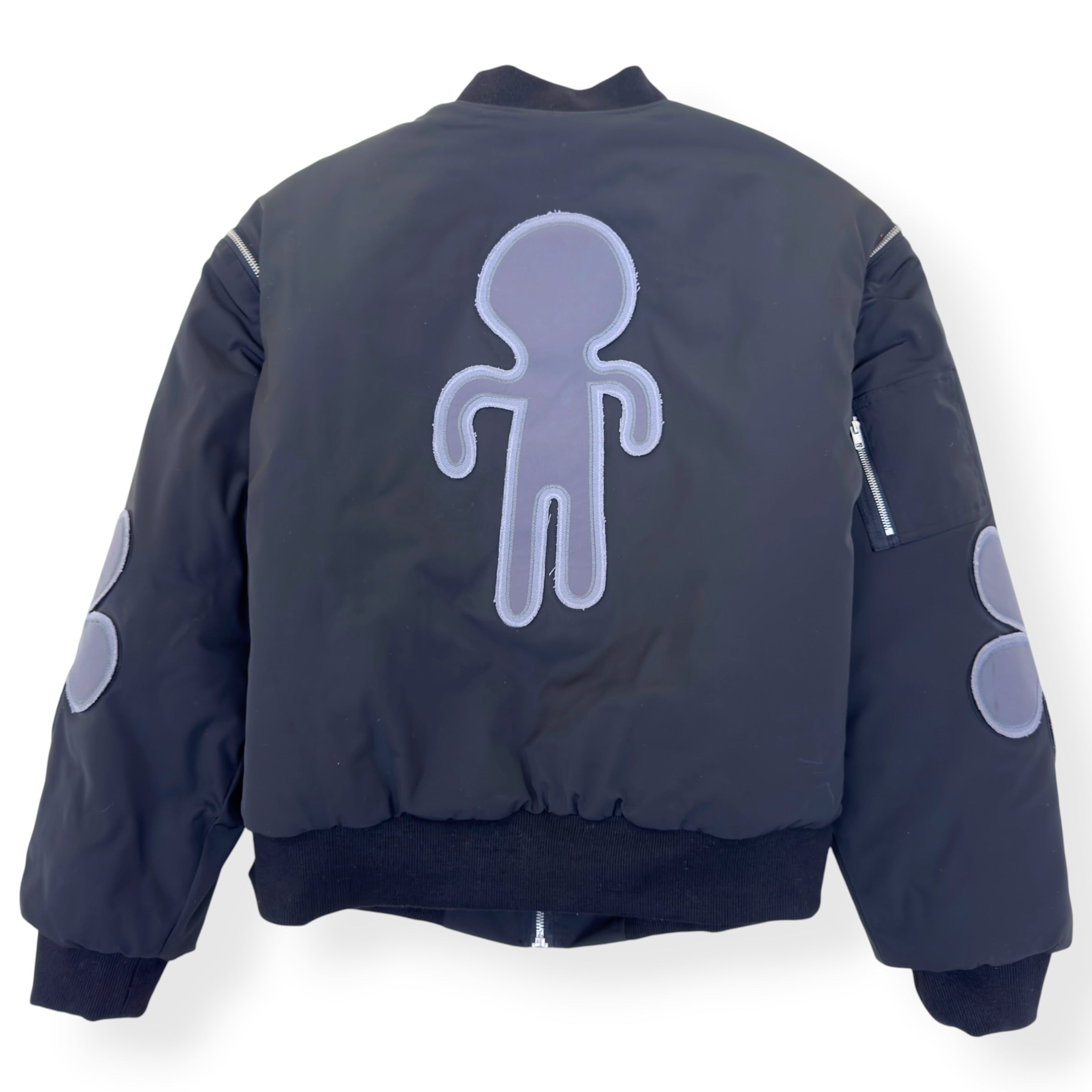 LA FAM AMSTERDAM BOMBER JACKET BLACK L