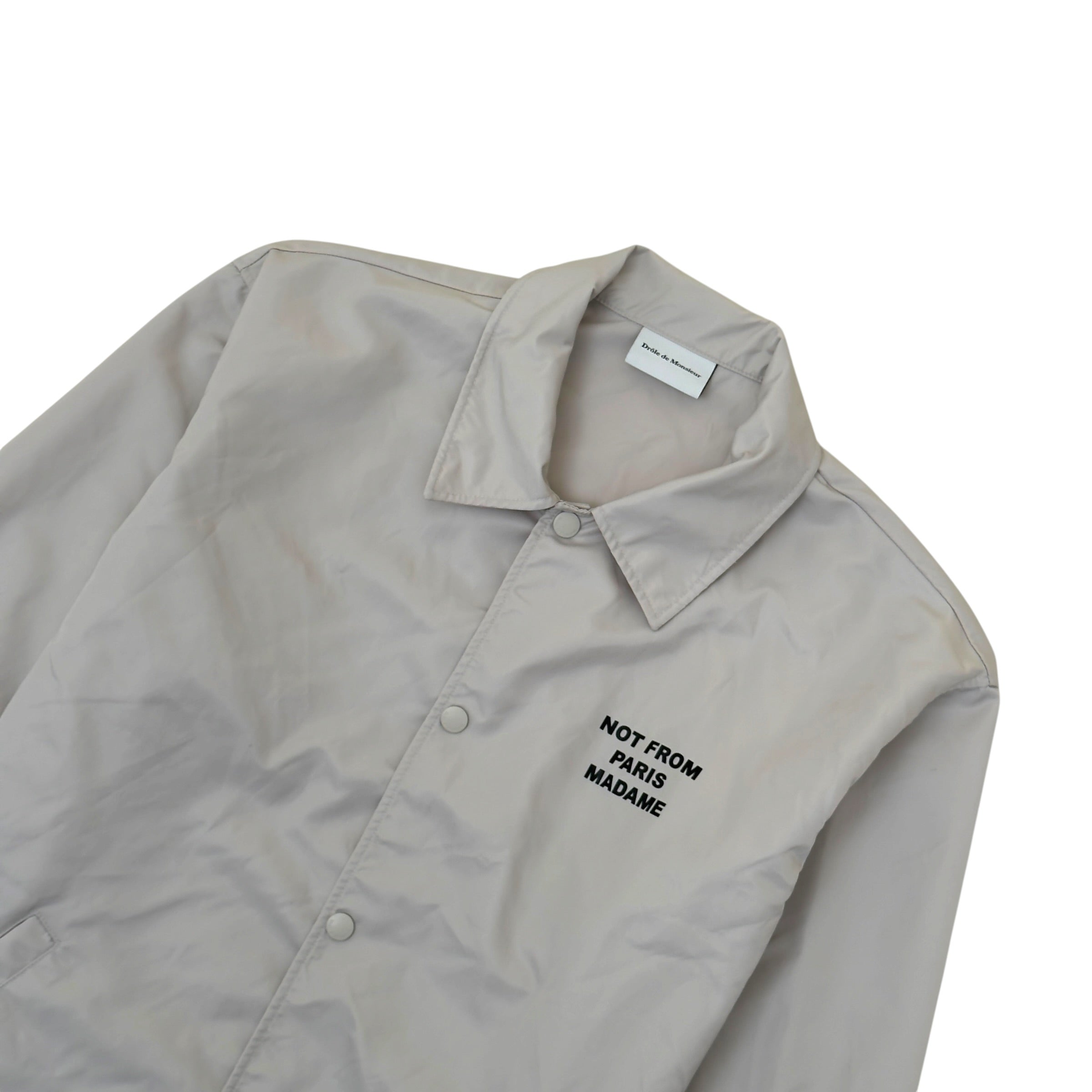 DRÔLE DE MONSIEUR NYLON JACKET CREAM S