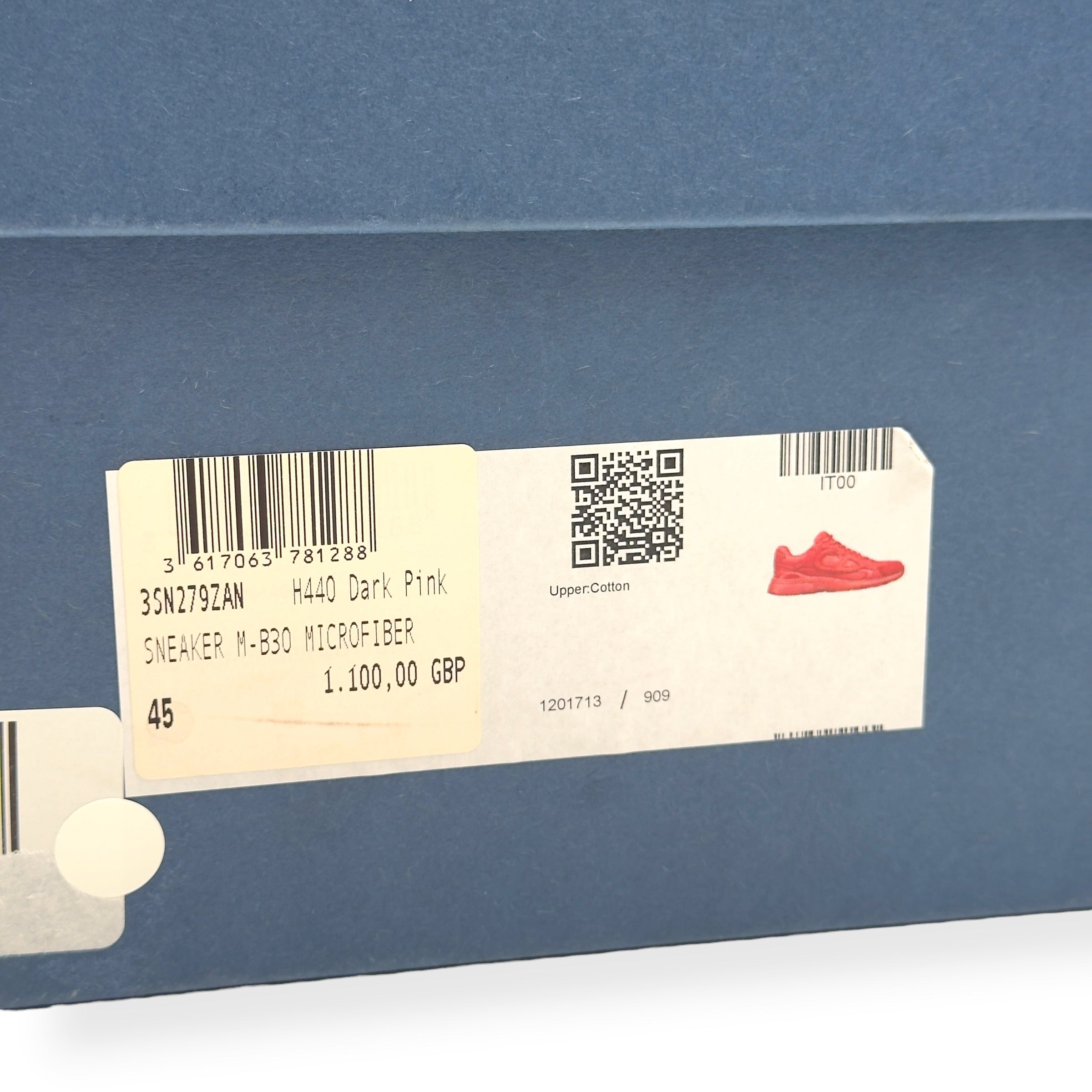 DIOR X STONE ISLAND B30 SNEAKER RED 45 / UK11
