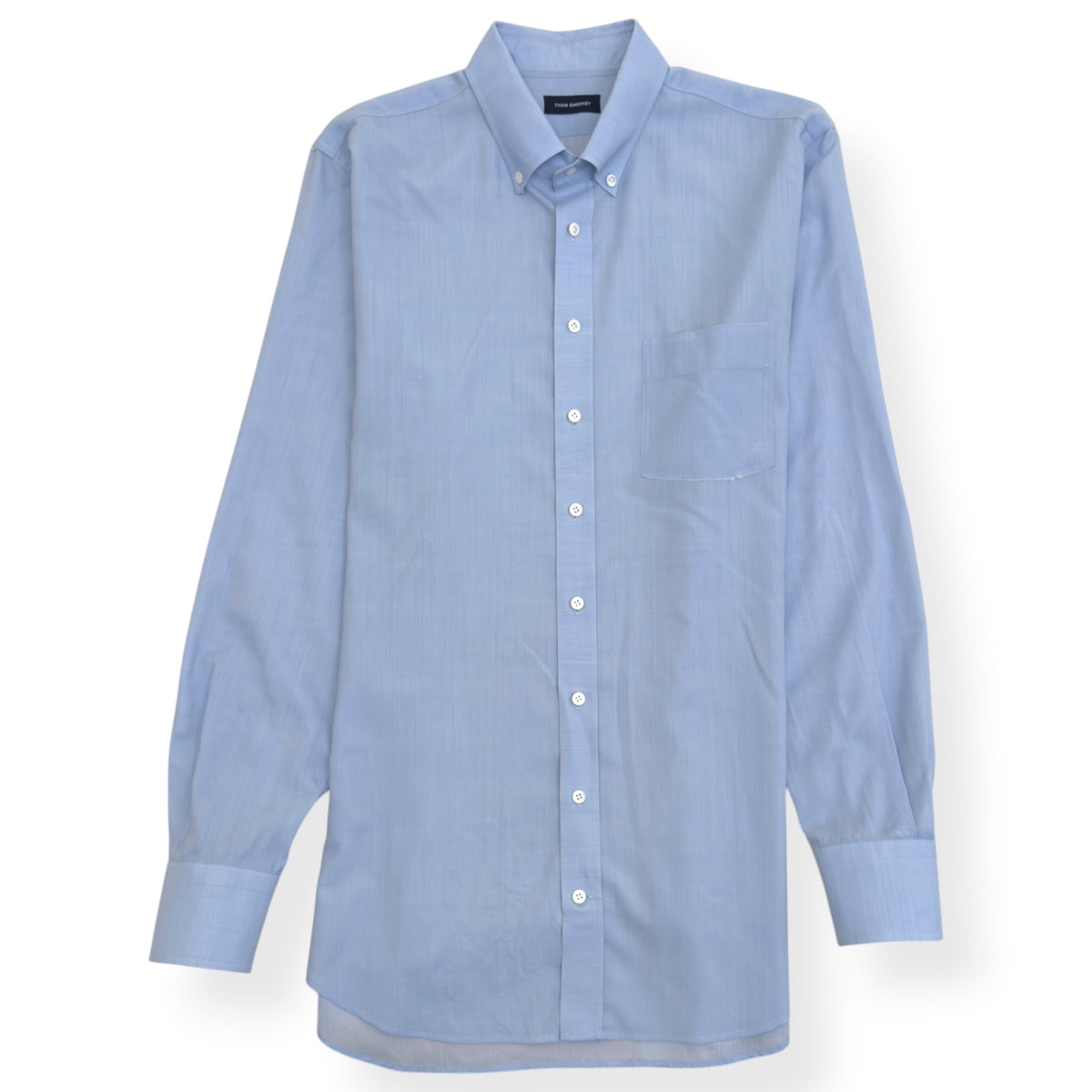 THOM SWEENEY COTTON SHIRT LIGHT BLUE XL