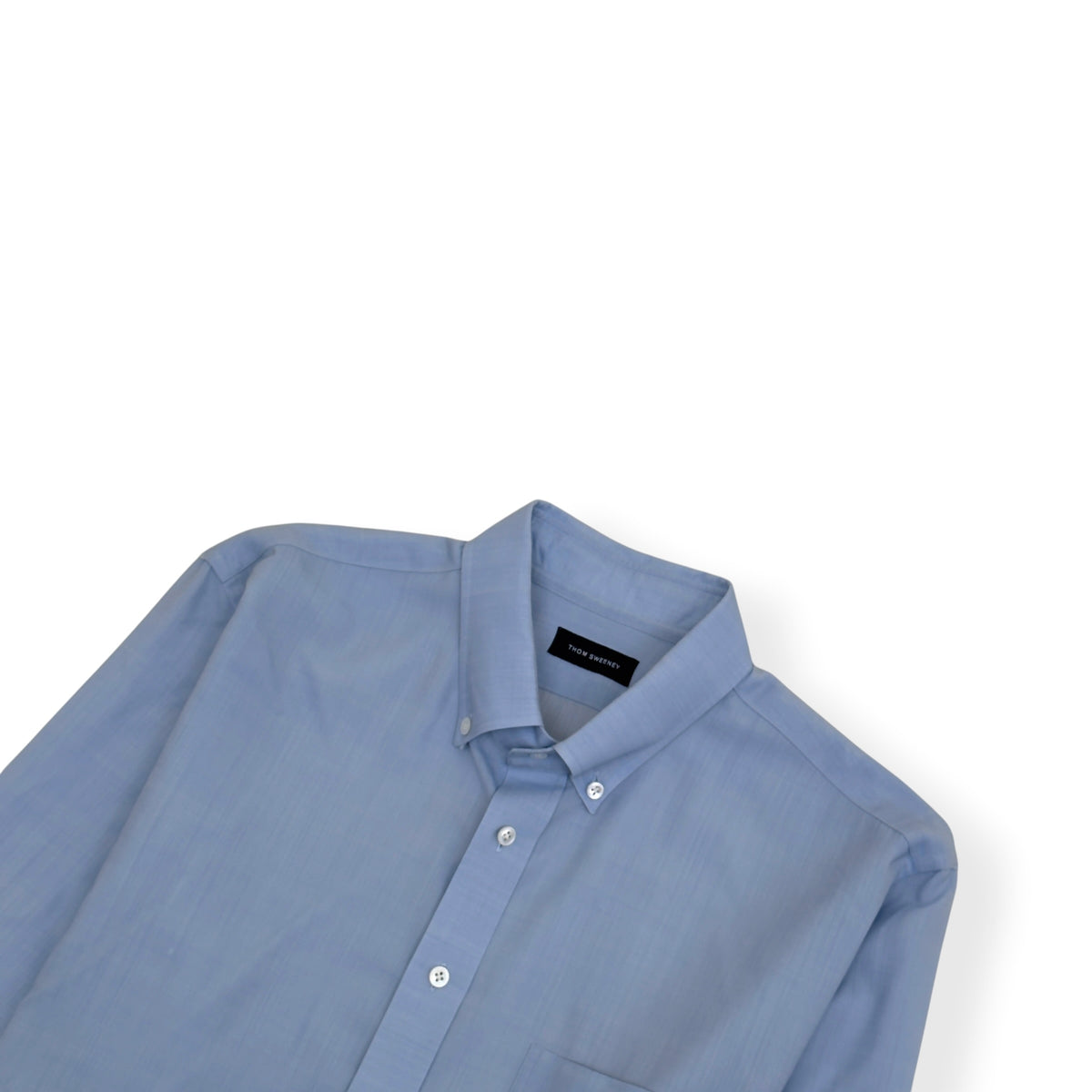 THOM SWEENEY COTTON SHIRT LIGHT BLUE XL