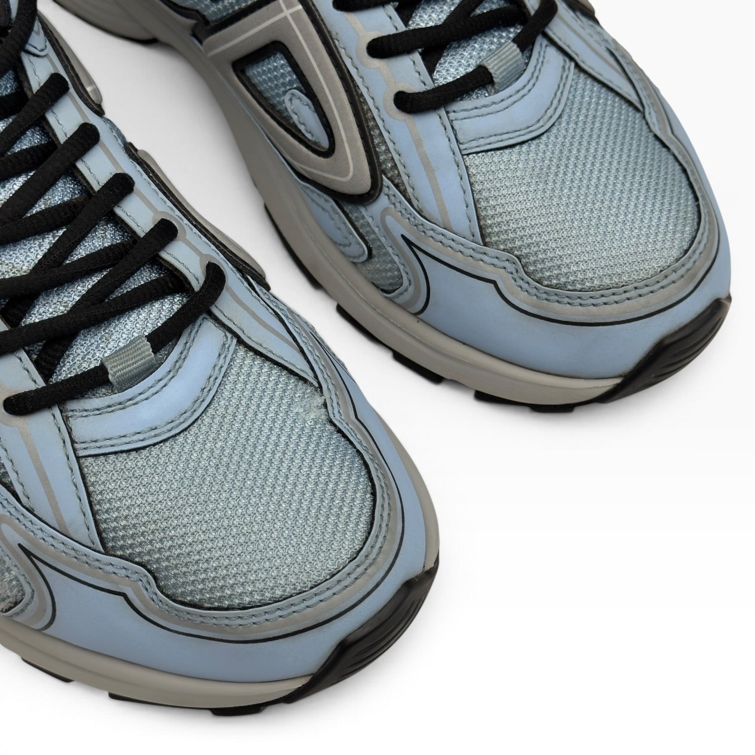 DIOR B30 MESH LOW TOP SNEAKER BLUE / GREY 41 / UK7
