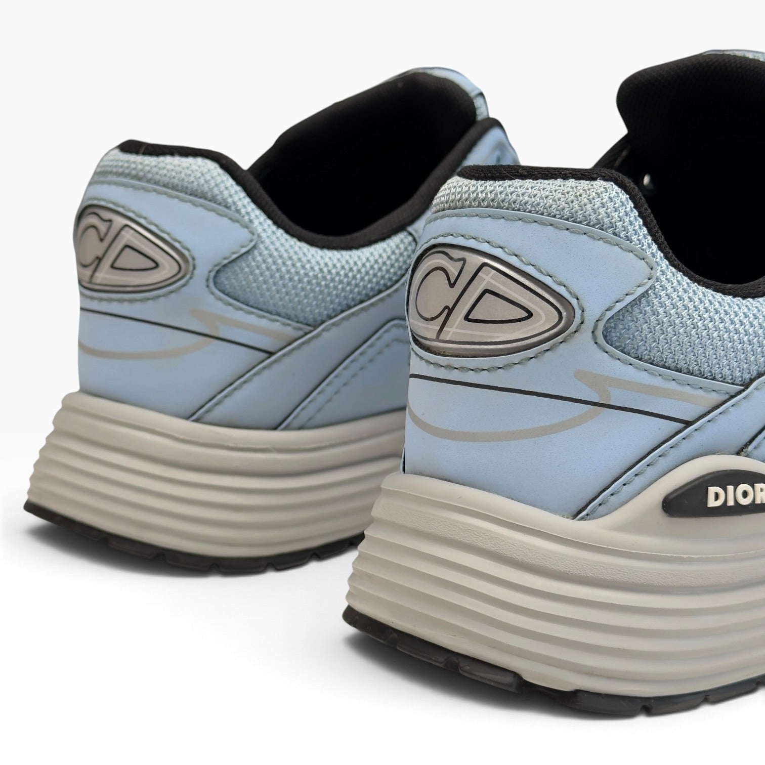 DIOR B30 MESH LOW TOP SNEAKER BLUE / GREY 41 / UK7