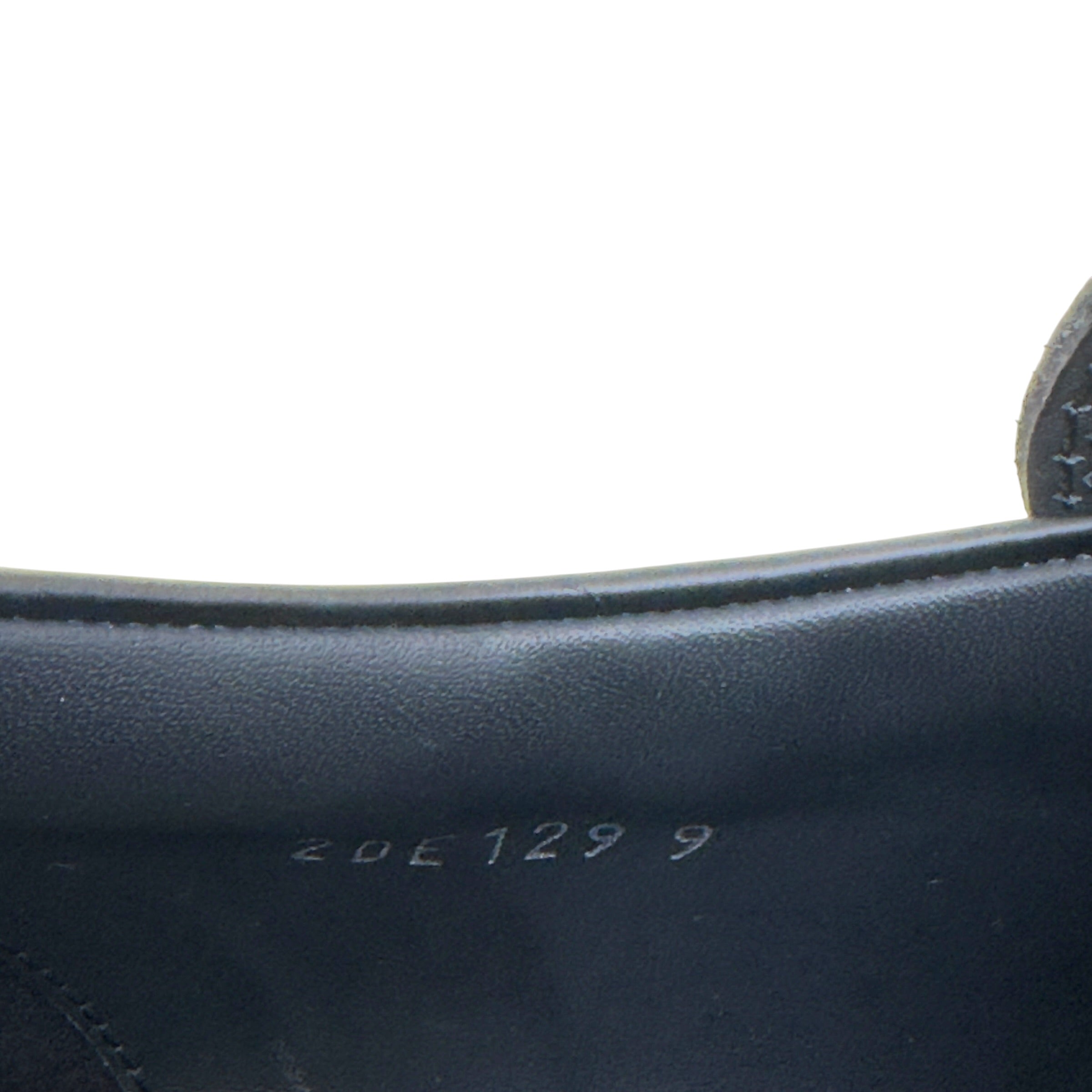 PRADA MONOLITH BRUSHED LEATHER LOAFER BLACK UK9