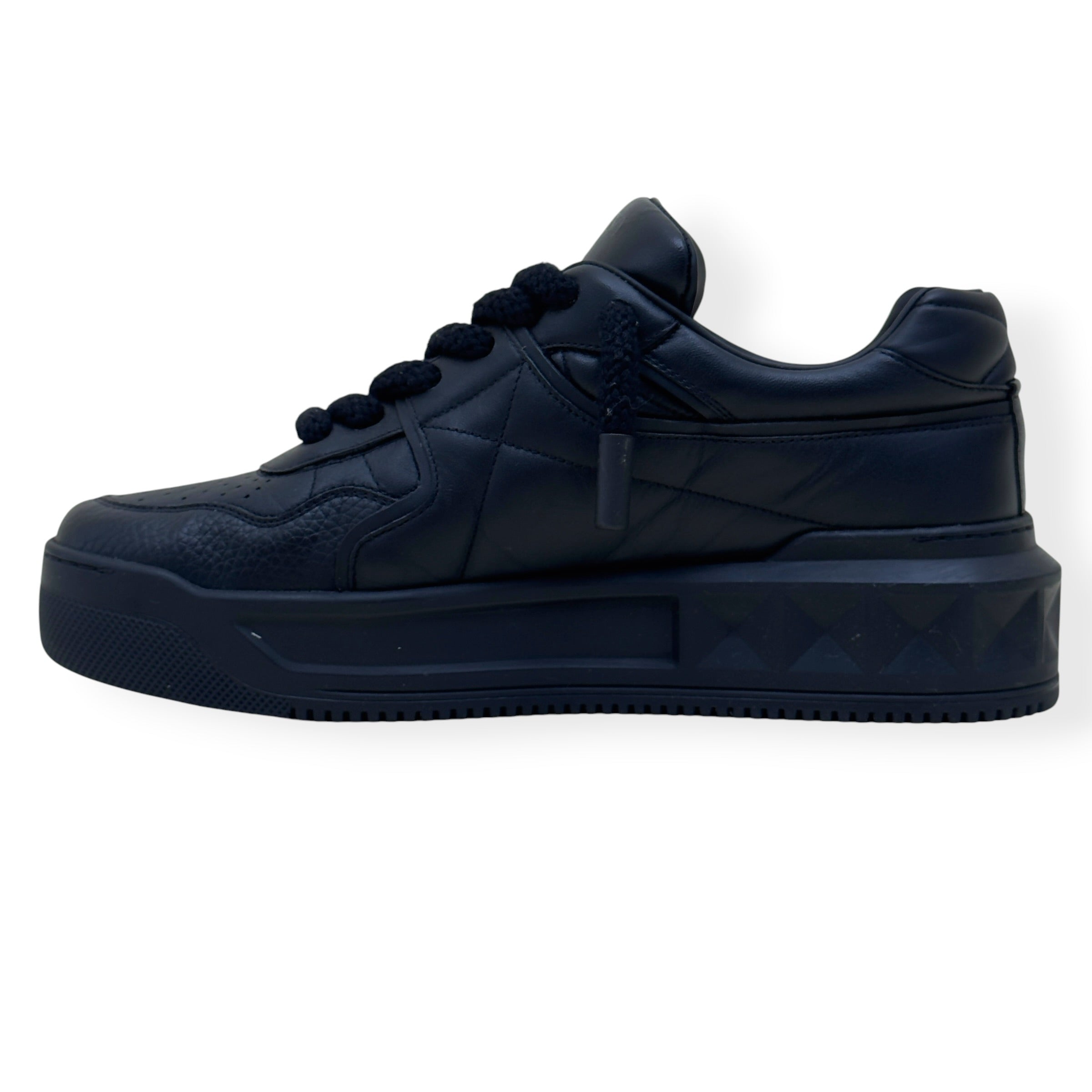 VALENTINO GARAVANI ONE STUD XL SNEAKER BLACK 43 / UK9