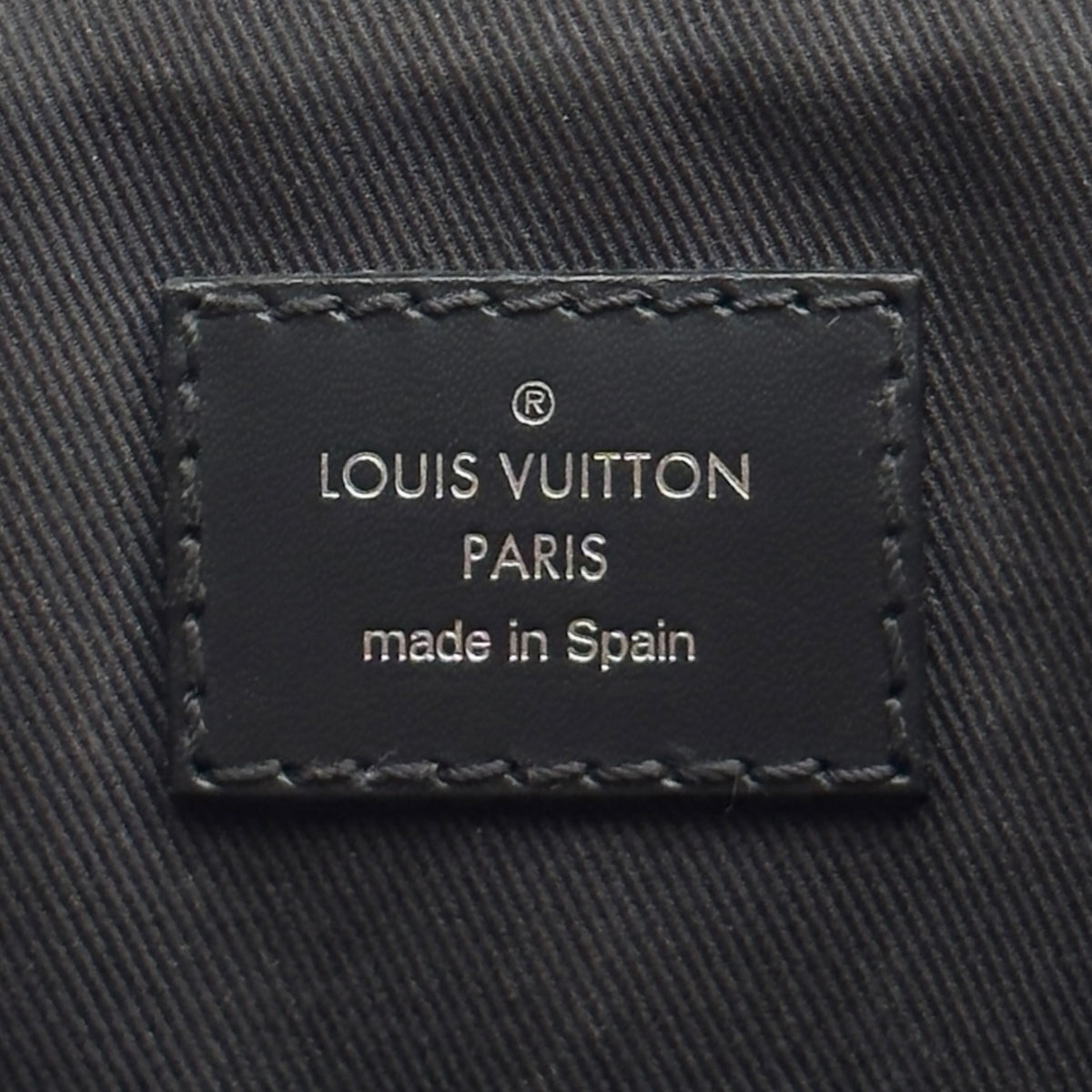 LOUIS VUITTON DISTRICT MESSENGER BAG MONOGRAM ECLIPSE BLACK PM