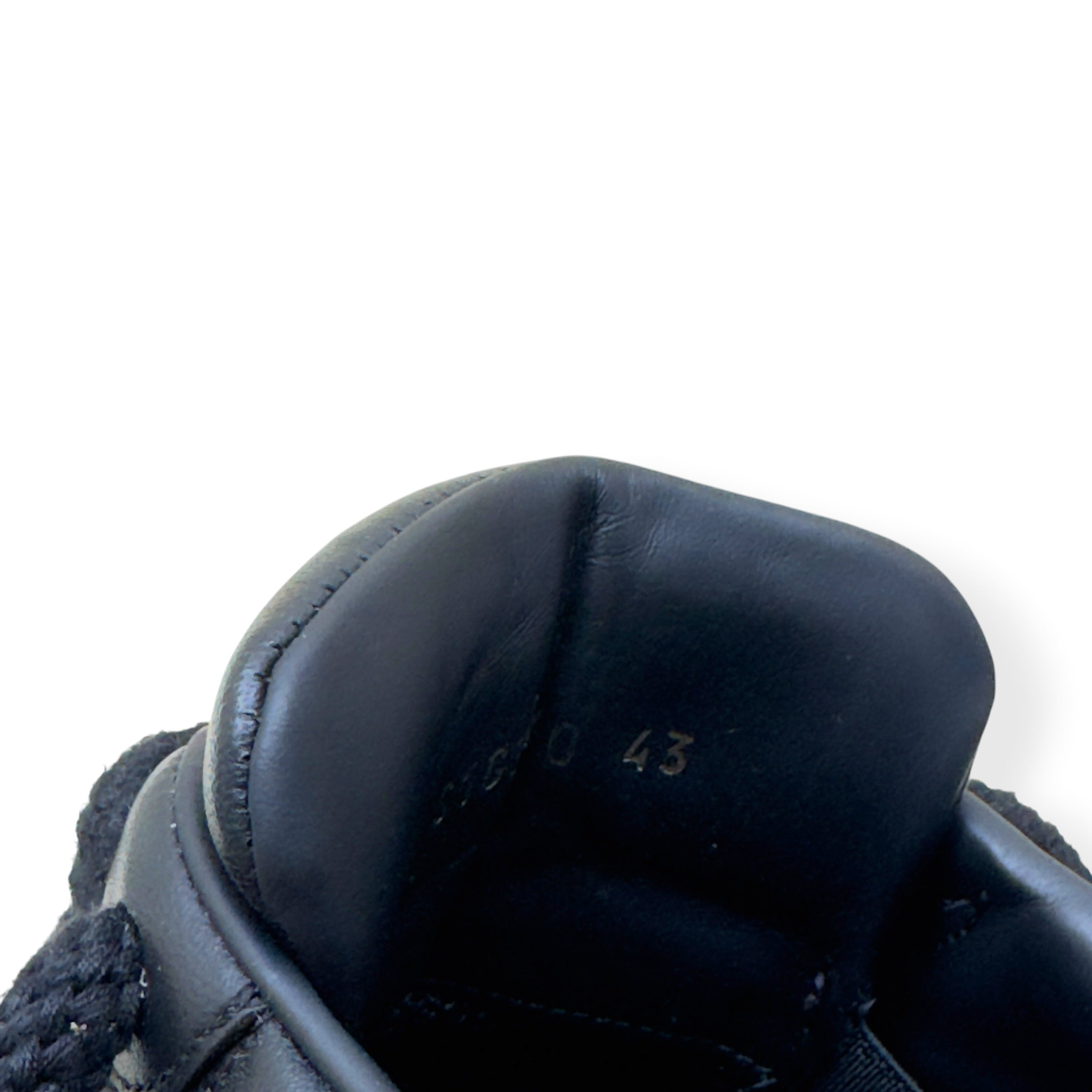 VALENTINO GARAVANI ONE STUD XL SNEAKER BLACK 43 / UK9