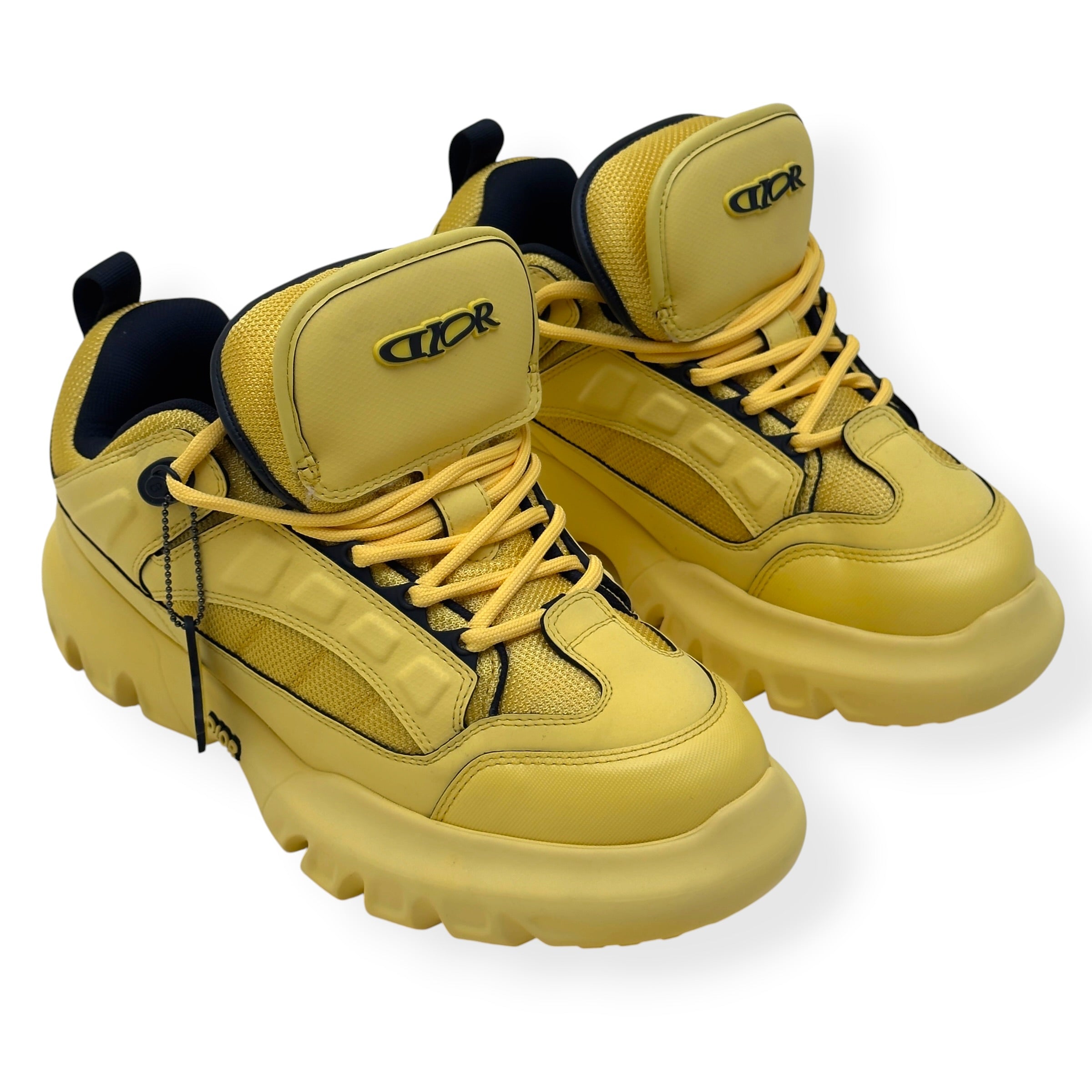 DIOR X LEWIS HAMILTON LIMITED 198/480 SNOW DERBY SNEAKER YELLOW 44 / UK10