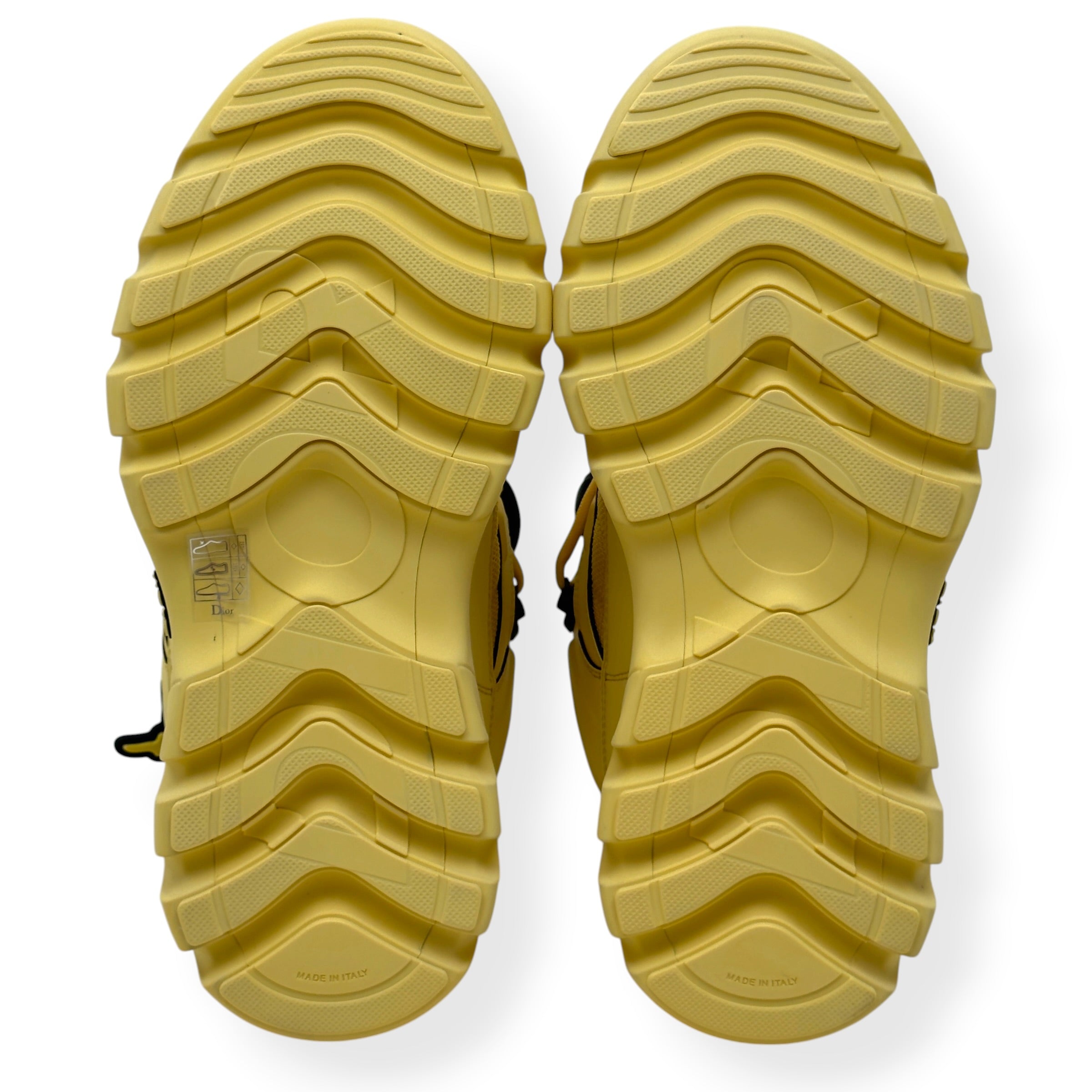 DIOR X LEWIS HAMILTON LIMITED 198/480 SNOW DERBY SNEAKER YELLOW 44 / UK10