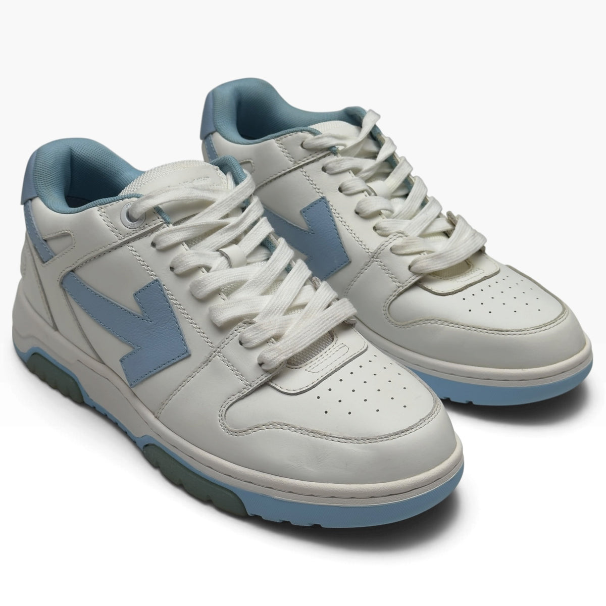 OFF WHITE OUT OF OFFICE SNEAKER WHITE / LIGHT BLUE 41 / UK7