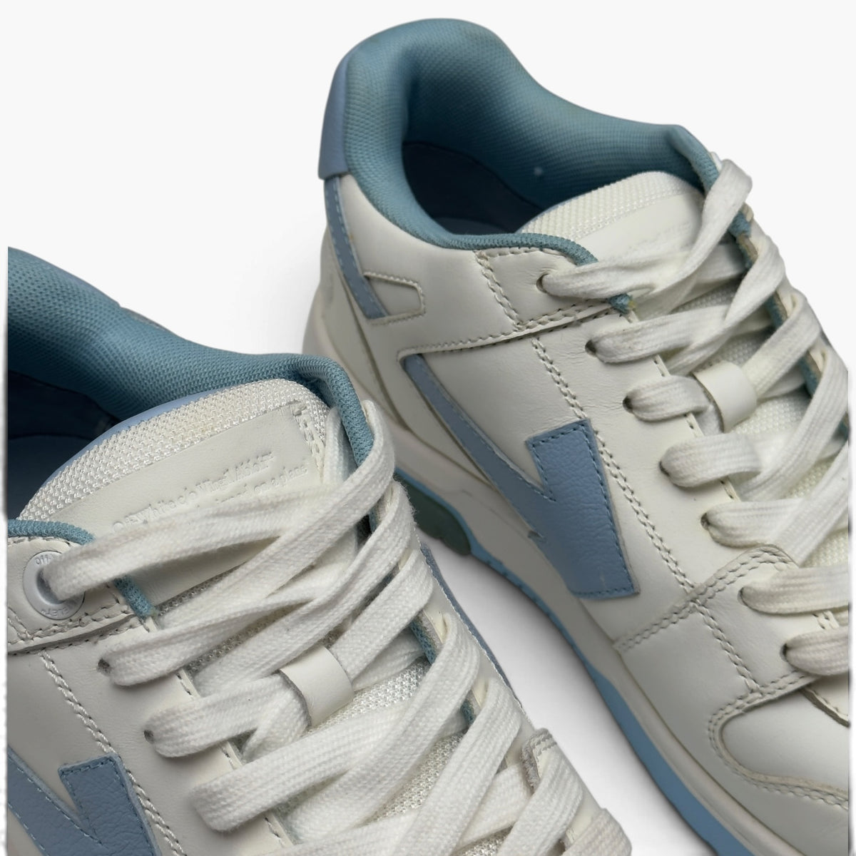 OFF WHITE OUT OF OFFICE SNEAKER WHITE / LIGHT BLUE 41 / UK7