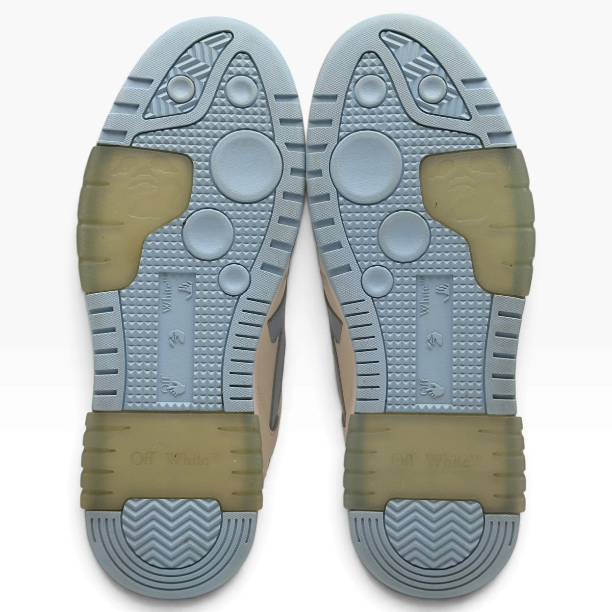 OFF WHITE OUT OF OFFICE SNEAKER WHITE / LIGHT BLUE 41 / UK7